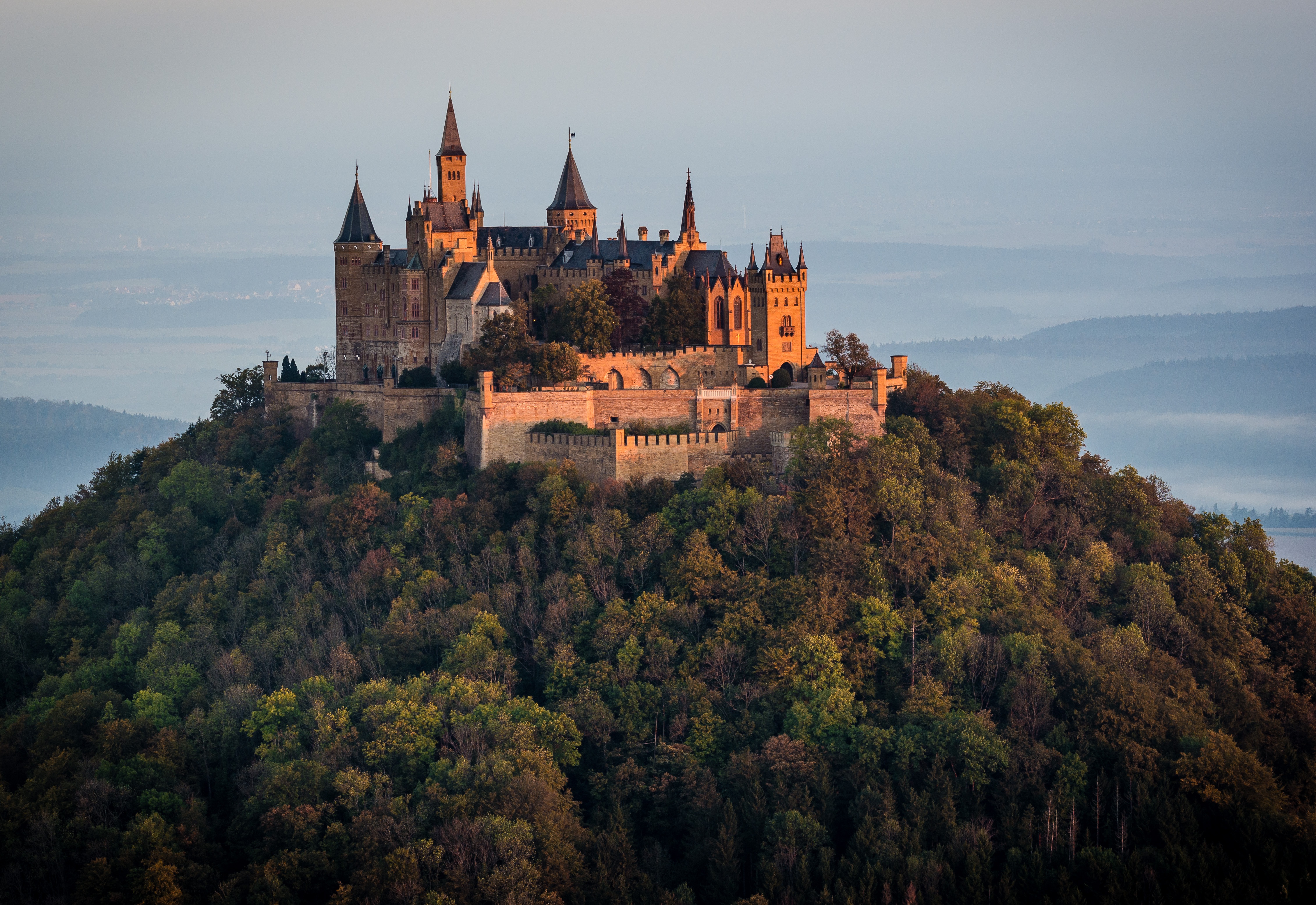 man made, hohenzollern castle, castle, germany, castles