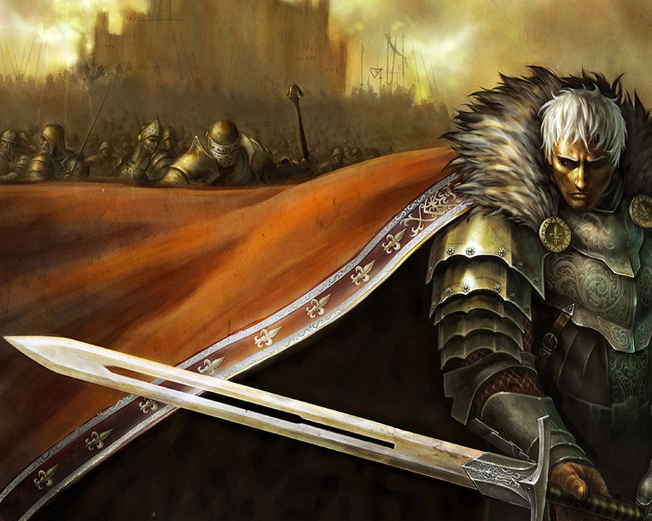 Free download wallpaper Fantasy, Warrior on your PC desktop