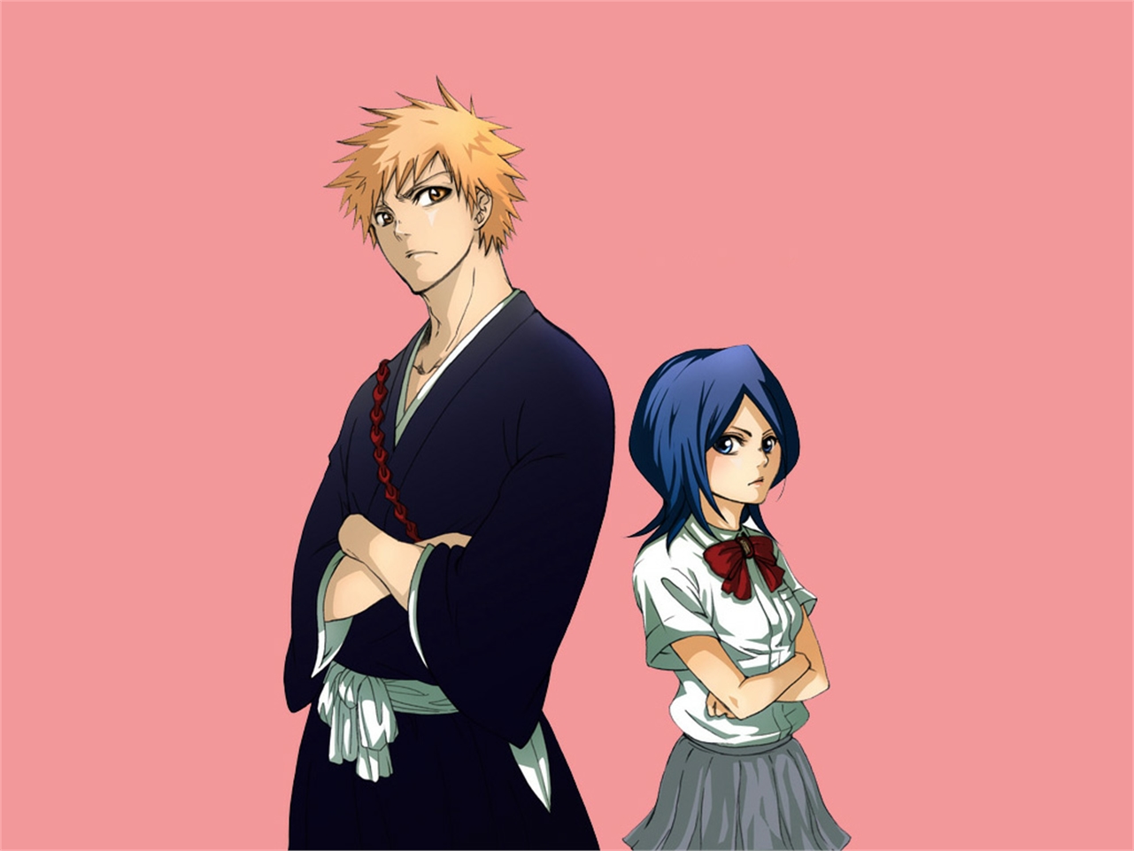 Descarga gratuita de fondo de pantalla para móvil de Animado, Rukia Kuchiki, Bleach: Burîchi, Ichigo Kurosaki.