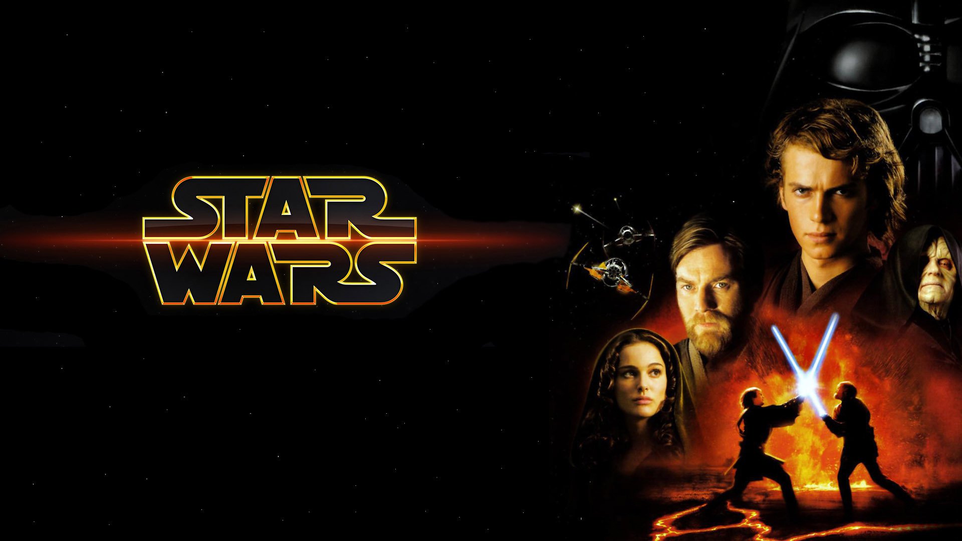 movie, star wars episode iii: revenge of the sith, anakin skywalker, darth vader, obi wan kenobi, padmé amidala, star wars