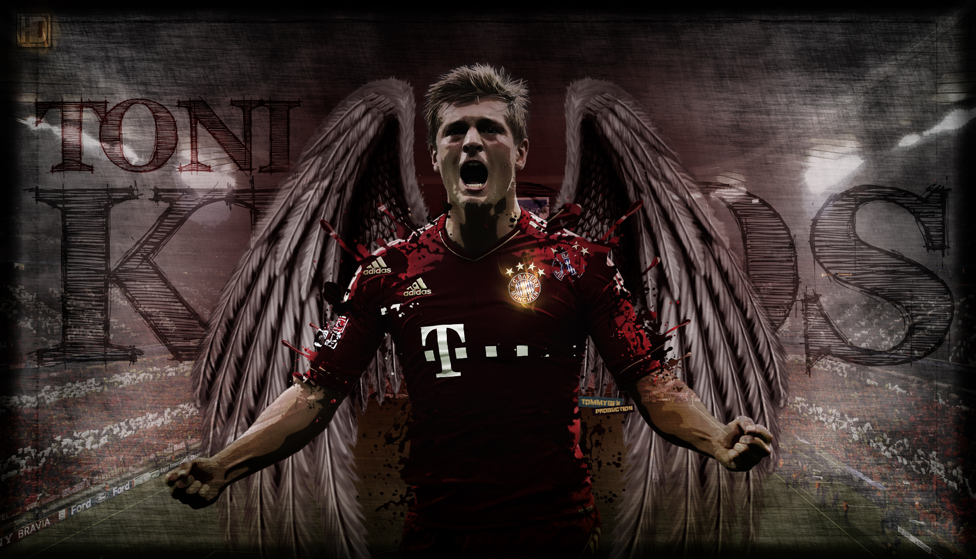 Download mobile wallpaper Sports, Soccer, Fc Bayern Munich, Toni Kroos for free.