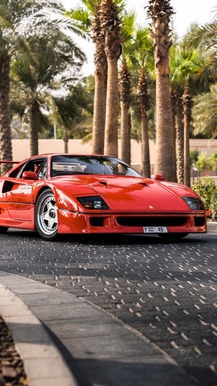 Download mobile wallpaper Ferrari, Car, Supercar, Vehicle, Ferrari F40, Vehicles for free.