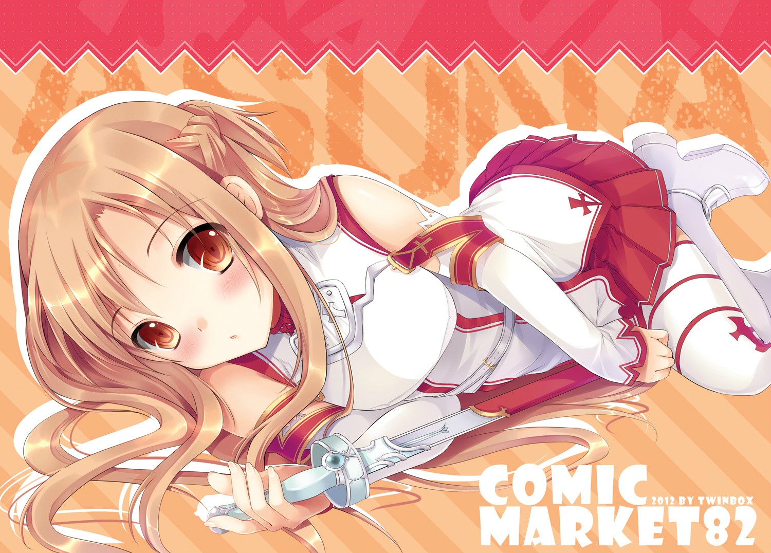 Handy-Wallpaper Animes, Asuna Yuuki, Sword Art Online kostenlos herunterladen.