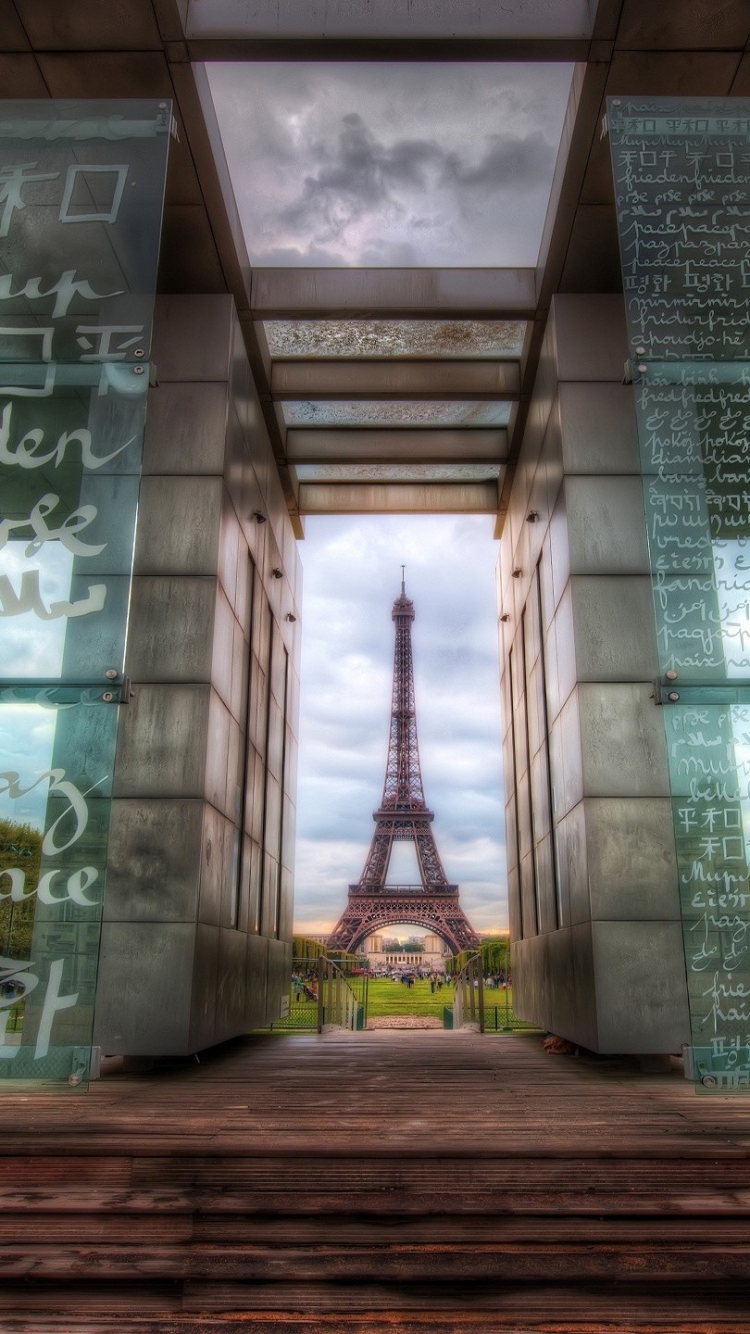 Download mobile wallpaper Paris, Eiffel Tower, Monuments, France, Cityscape, Man Made for free.