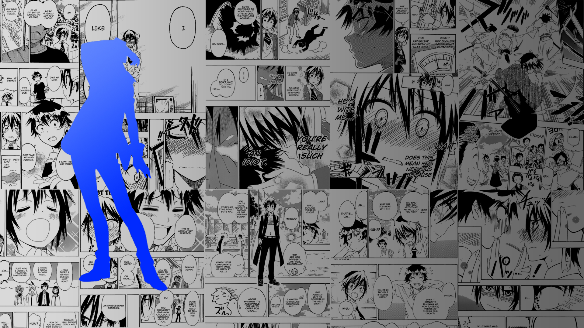 Download mobile wallpaper Anime, Seishirou Tsugumi, Nisekoi for free.