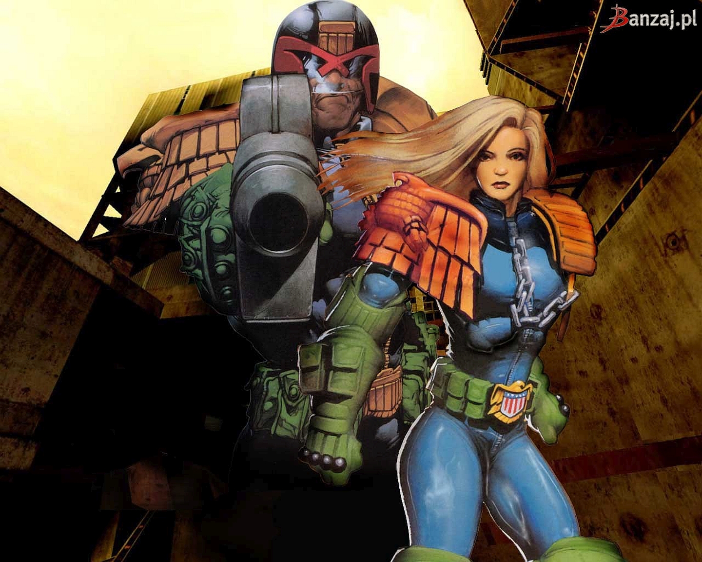 Download mobile wallpaper Judge Dredd, Comics for free.