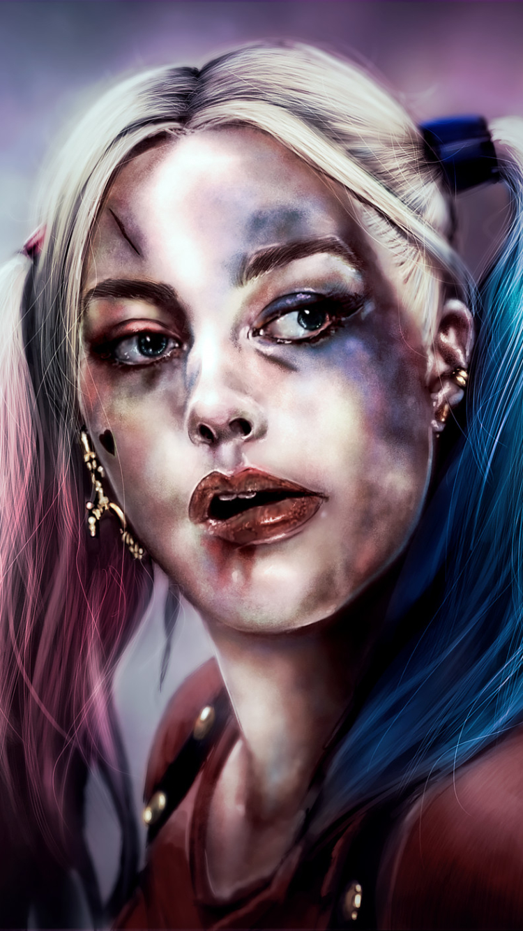 Download mobile wallpaper Movie, Harley Quinn, Suicide Squad for free.