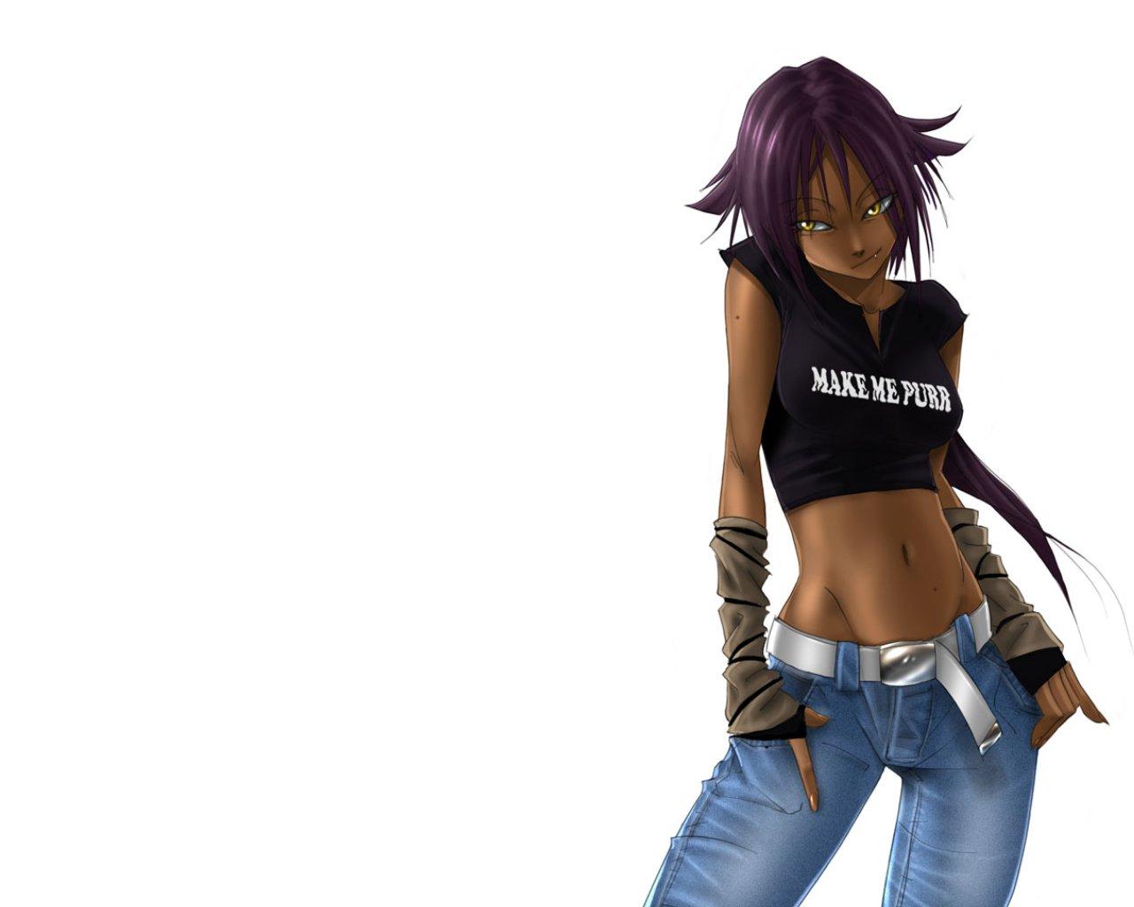 Free download wallpaper Anime, Bleach, Yoruichi Shihôin on your PC desktop