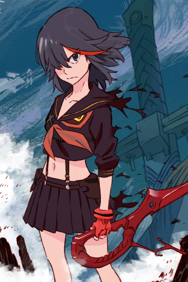 Descarga gratuita de fondo de pantalla para móvil de Animado, Ryūko Matoi, Kiru Ra Kiru: Kill La Kill.