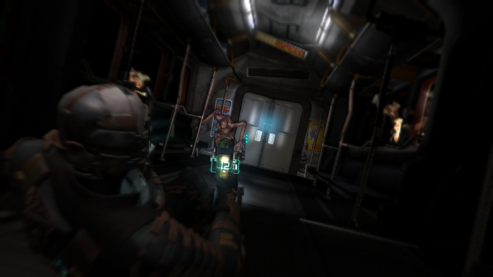 video game, dead space 2, ford mustang, gore, horror, dead space