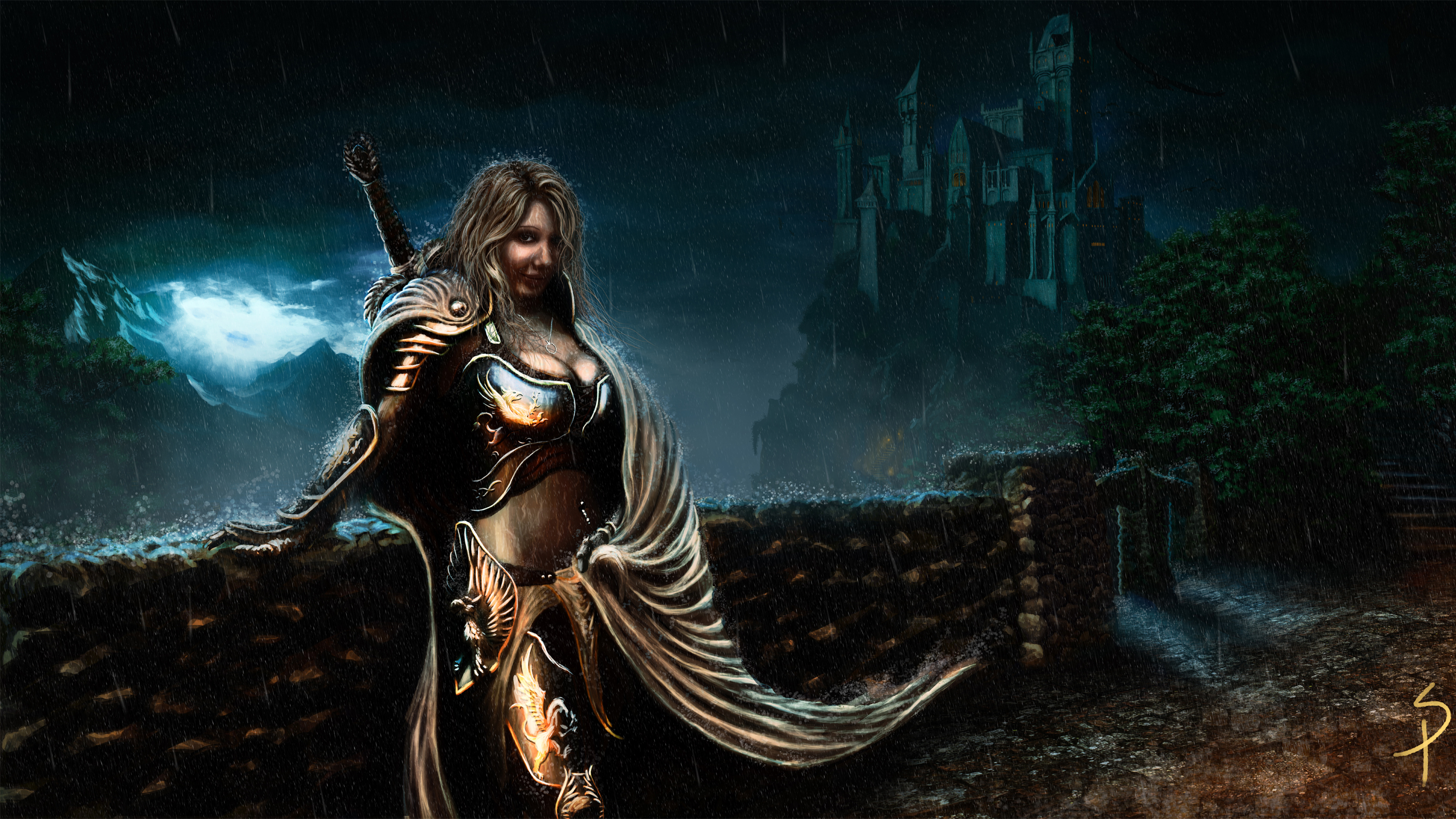 Free download wallpaper Fantasy, Women Warrior on your PC desktop