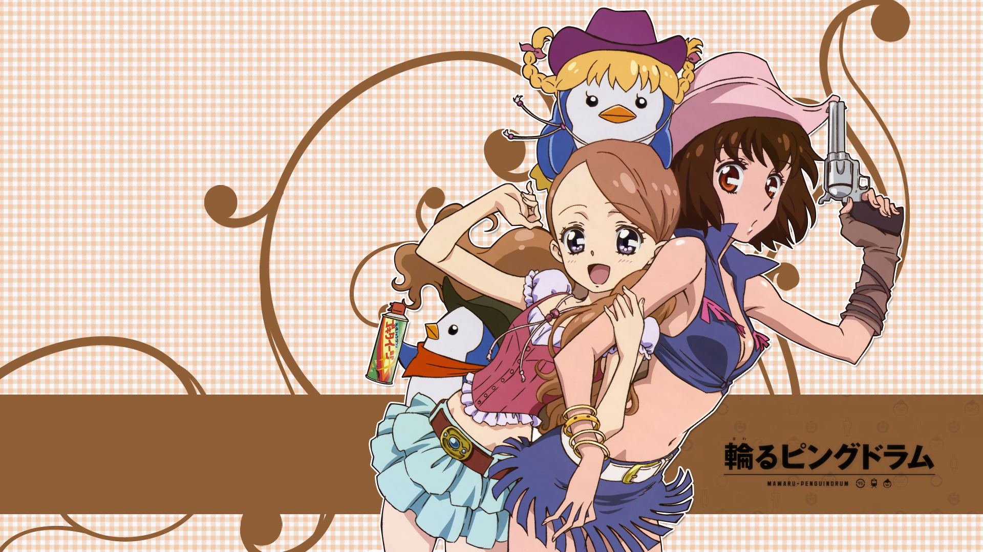 Free download wallpaper Anime, Mawaru Penguindrum on your PC desktop