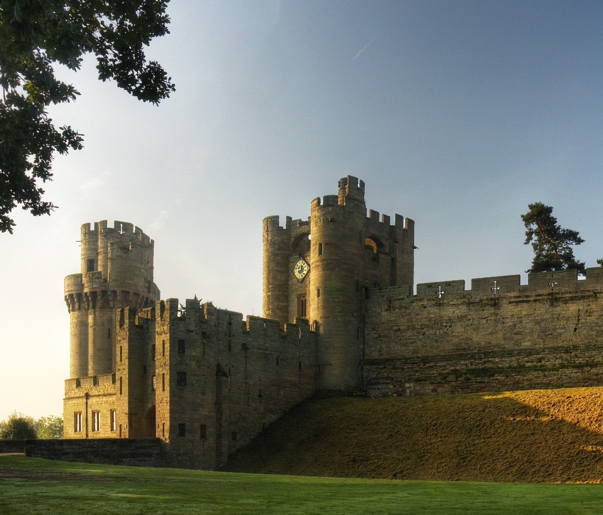 man made, warwick castle, castles download HD wallpaper
