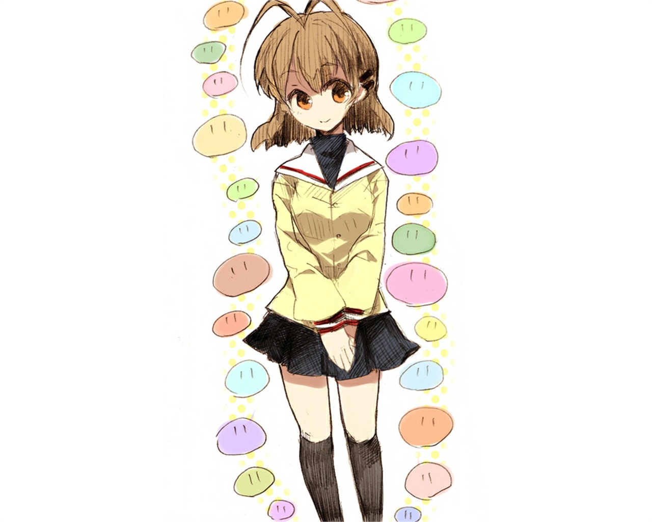 Baixar papel de parede para celular de Anime, Clannad, Nagisa Furukawa gratuito.