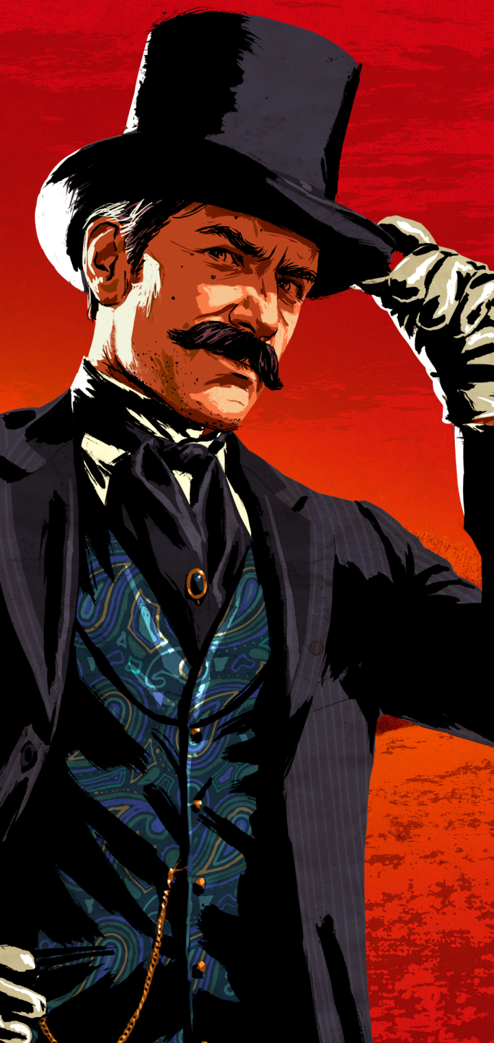 Download mobile wallpaper Video Game, Red Dead Redemption 2, Red Dead, Josiah Trelawny for free.