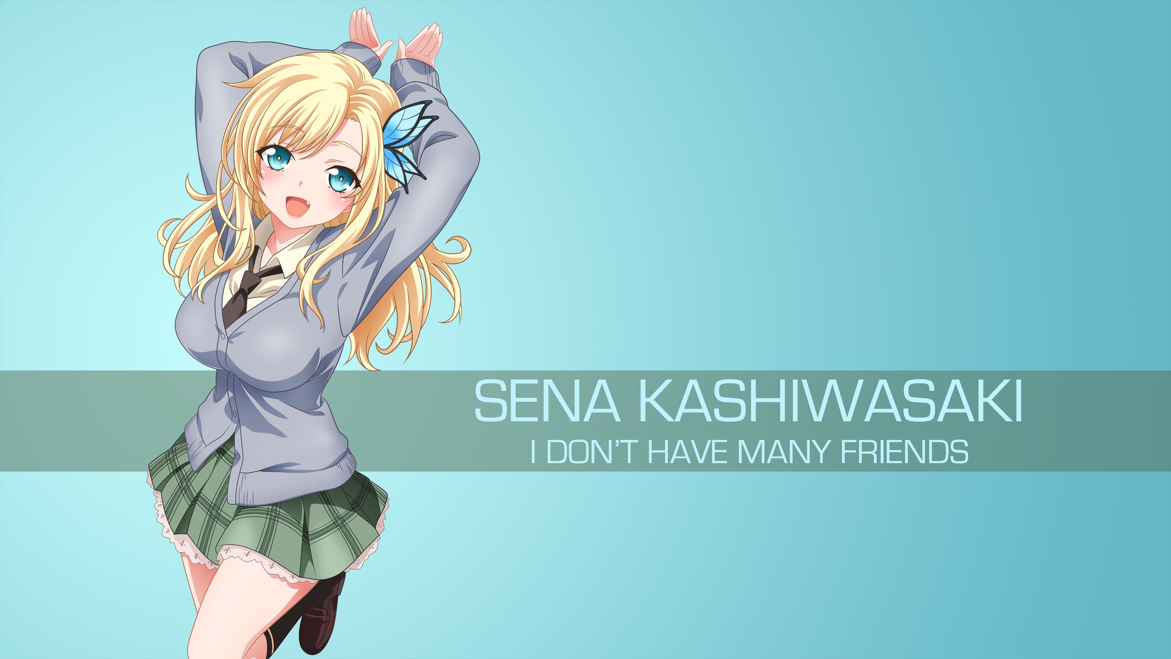 Laden Sie das Animes, Boku Wa Tomodachi Ga Sukunai, Sena Kashiwazaki-Bild kostenlos auf Ihren PC-Desktop herunter