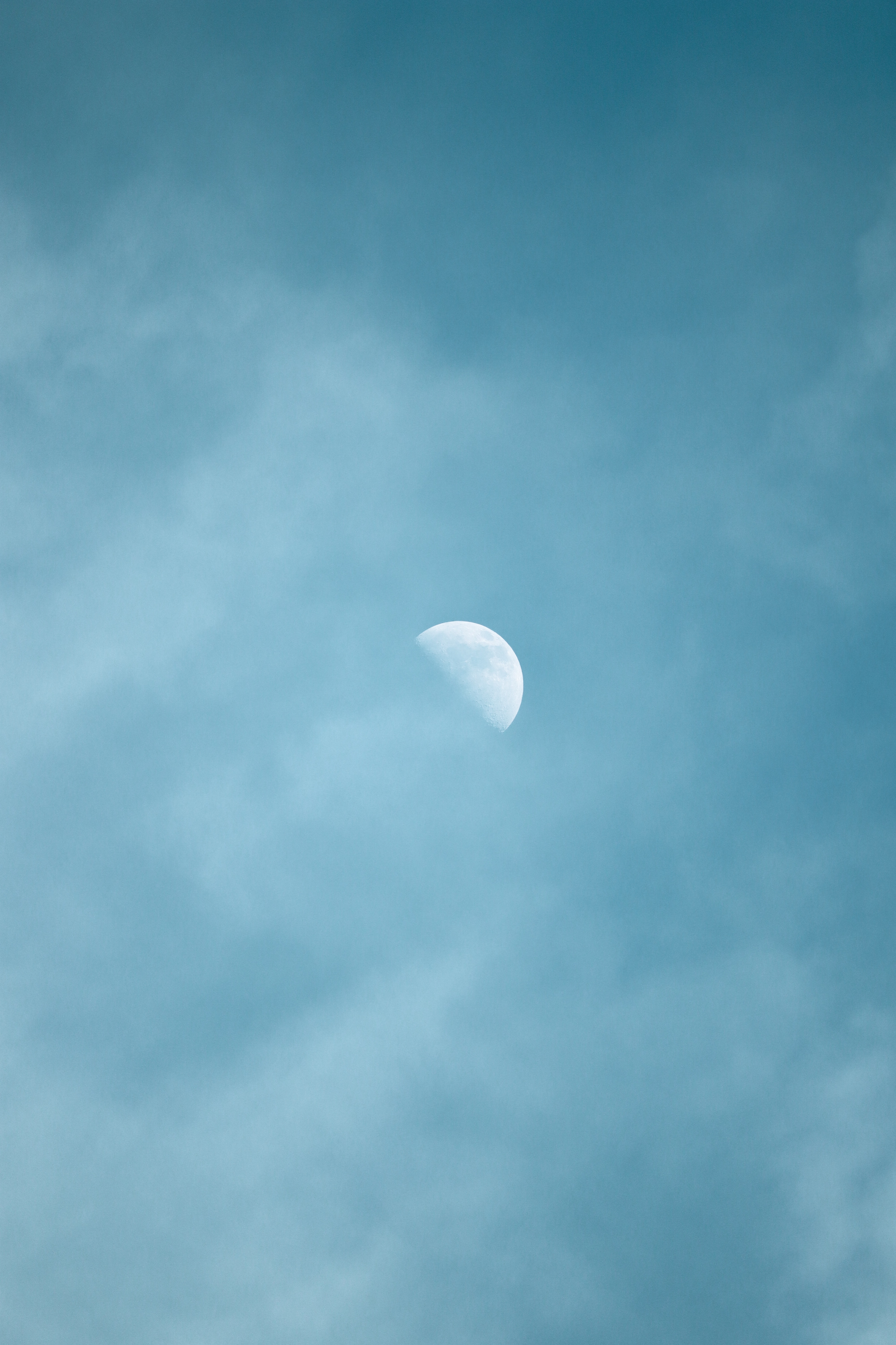 Téléchargez gratuitement l'image Nature, Lune, Sky, Nuages sur le bureau de votre PC