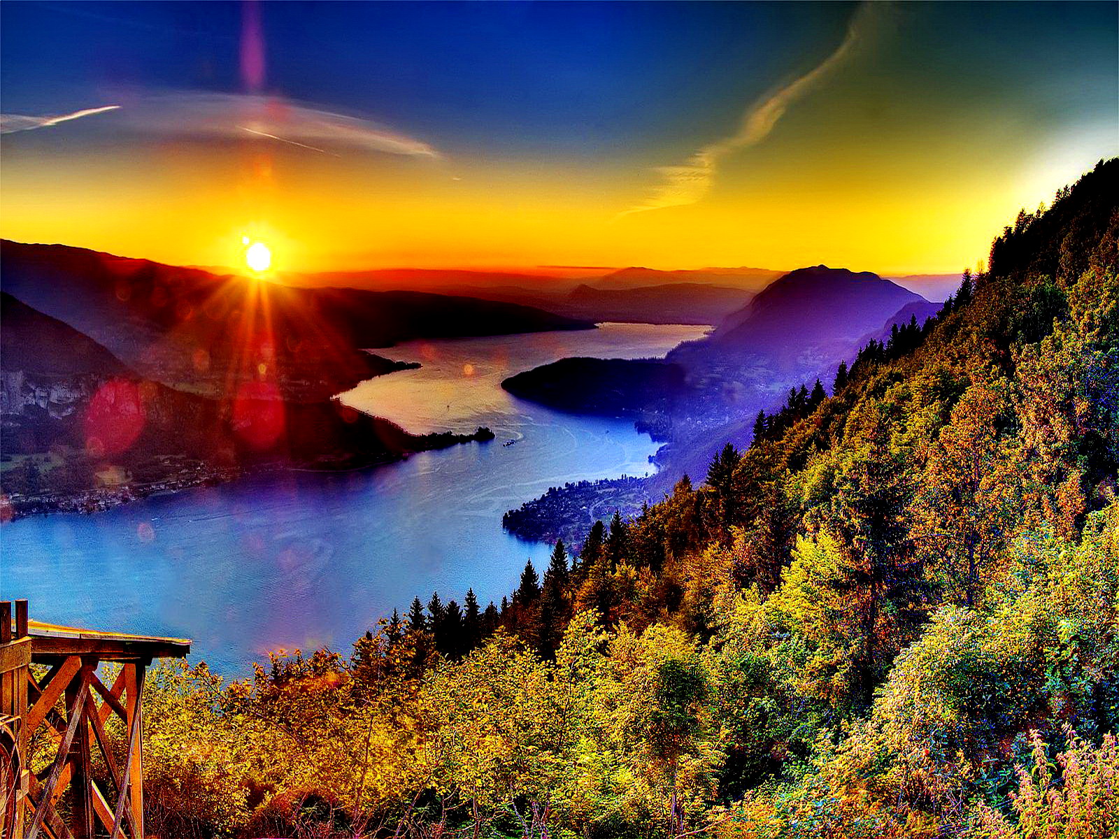 Free download wallpaper Sunset, Earth on your PC desktop