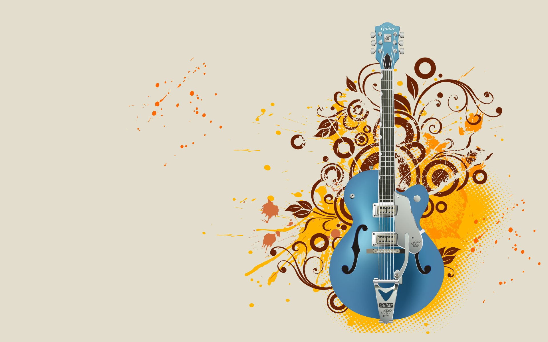 Download mobile wallpaper Music, Guitar for free.