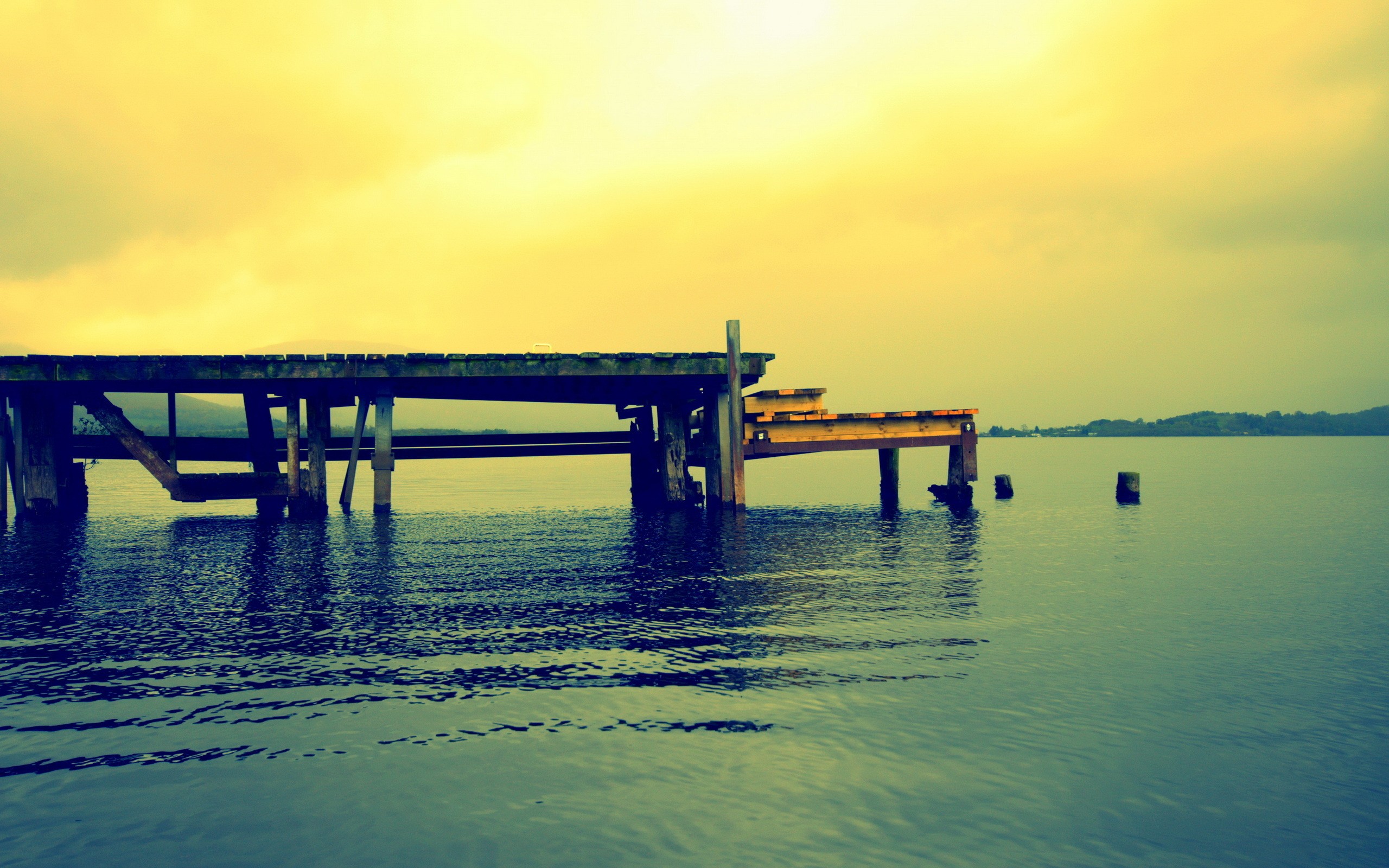 Download mobile wallpaper Dock, Pier, Man Made, Lake for free.