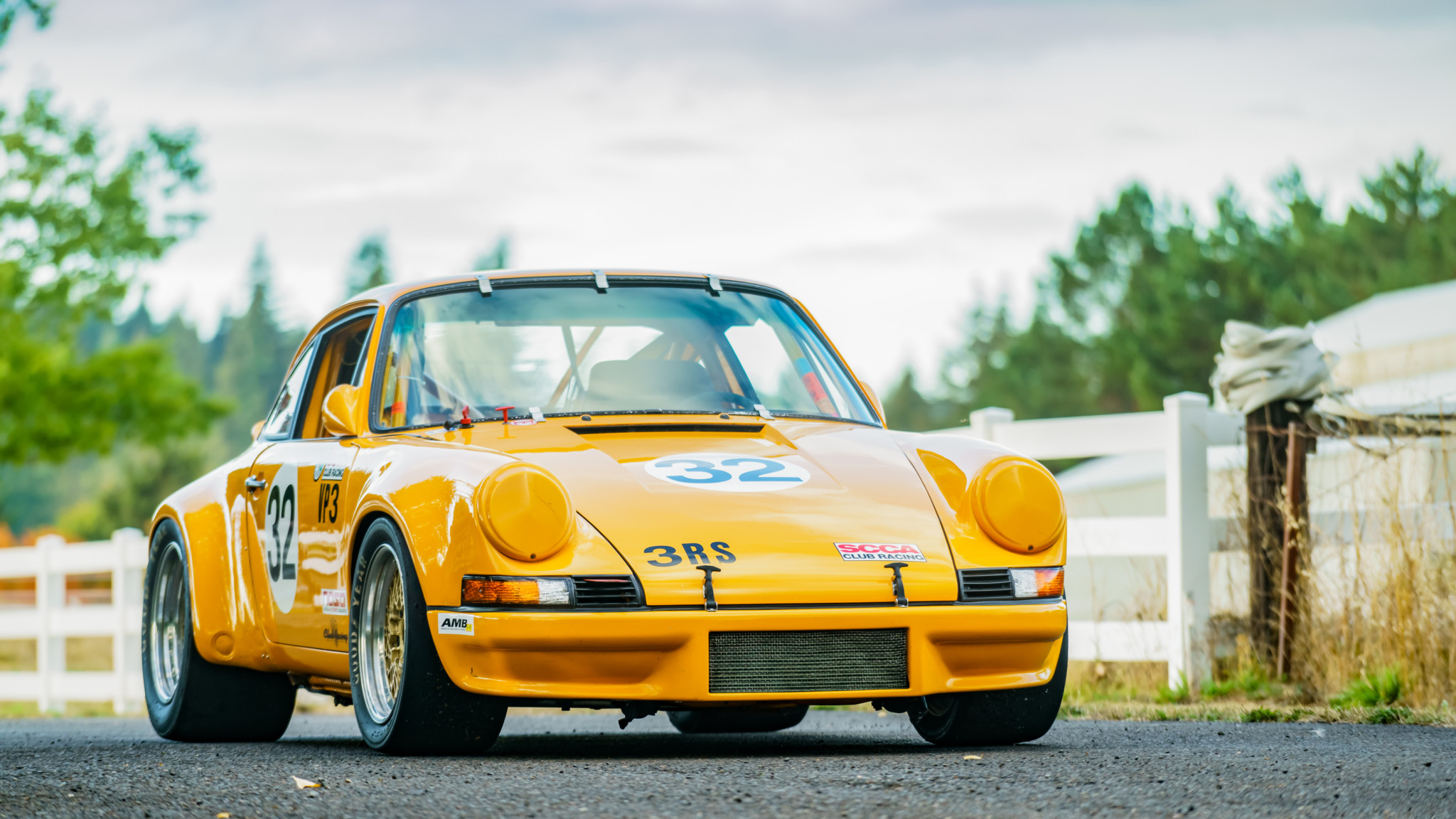 Download mobile wallpaper Porsche, Car, Race Car, Old Car, Vehicles, Coupé, Yellow Car, Porsche 911S for free.