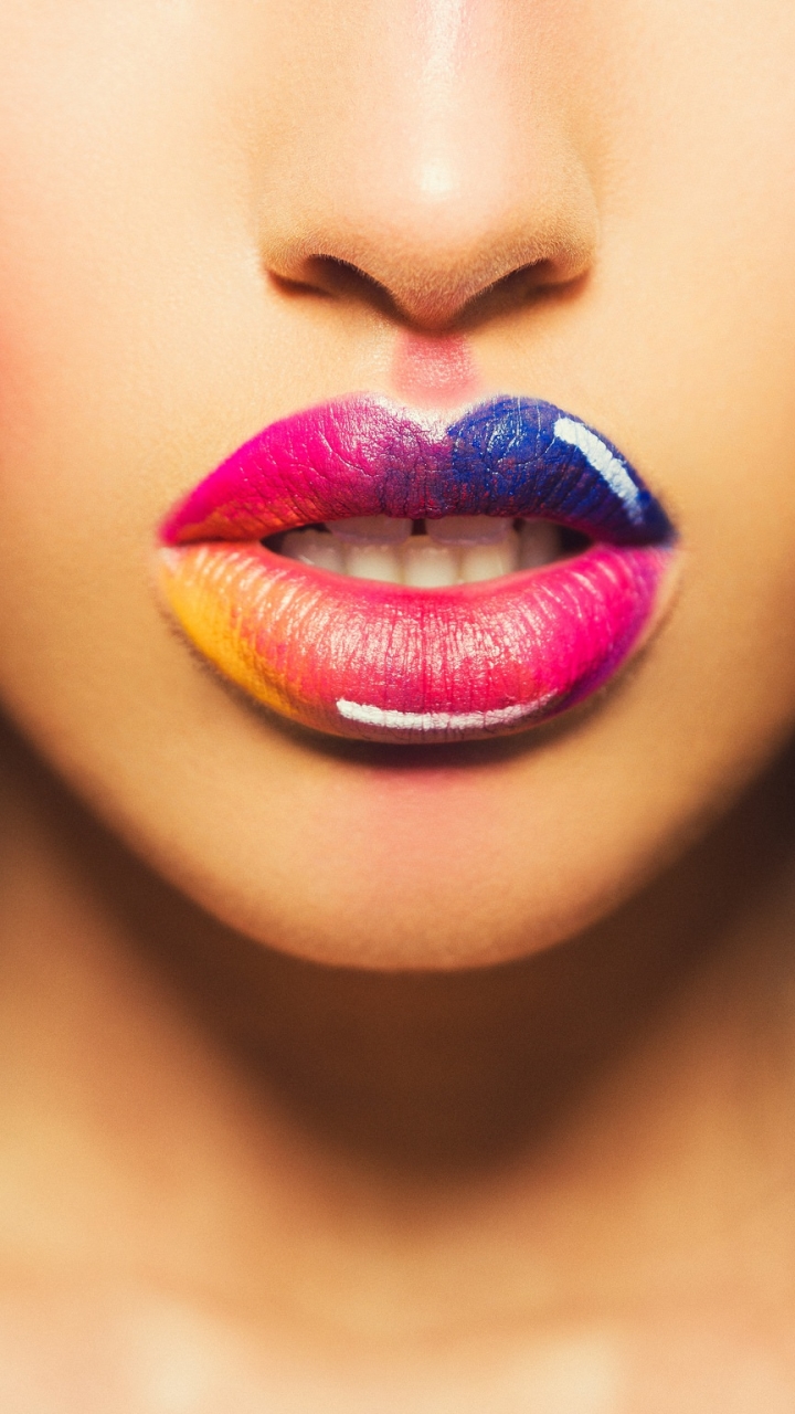 Download mobile wallpaper Women, Lips for free.