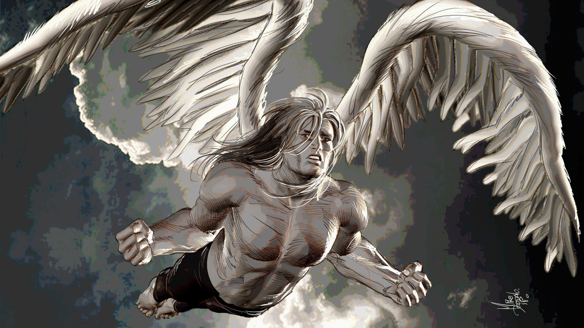 295798 завантажити шпалери комікси, ultimate x men, ангел (комікси marvel), уоррен вортінгтон iii, крила, люди ікс - заставки і картинки безкоштовно