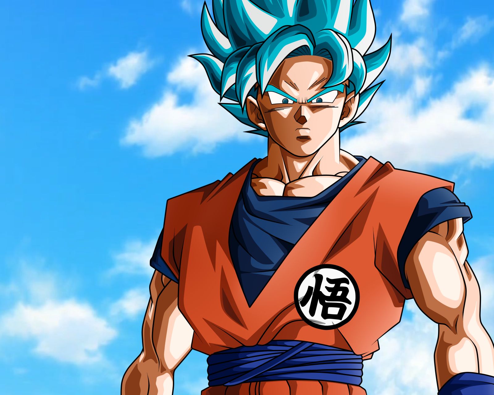 Handy-Wallpaper Dragon Ball, Animes, Son Goku, Dragonball Super, Ssgss Goku kostenlos herunterladen.