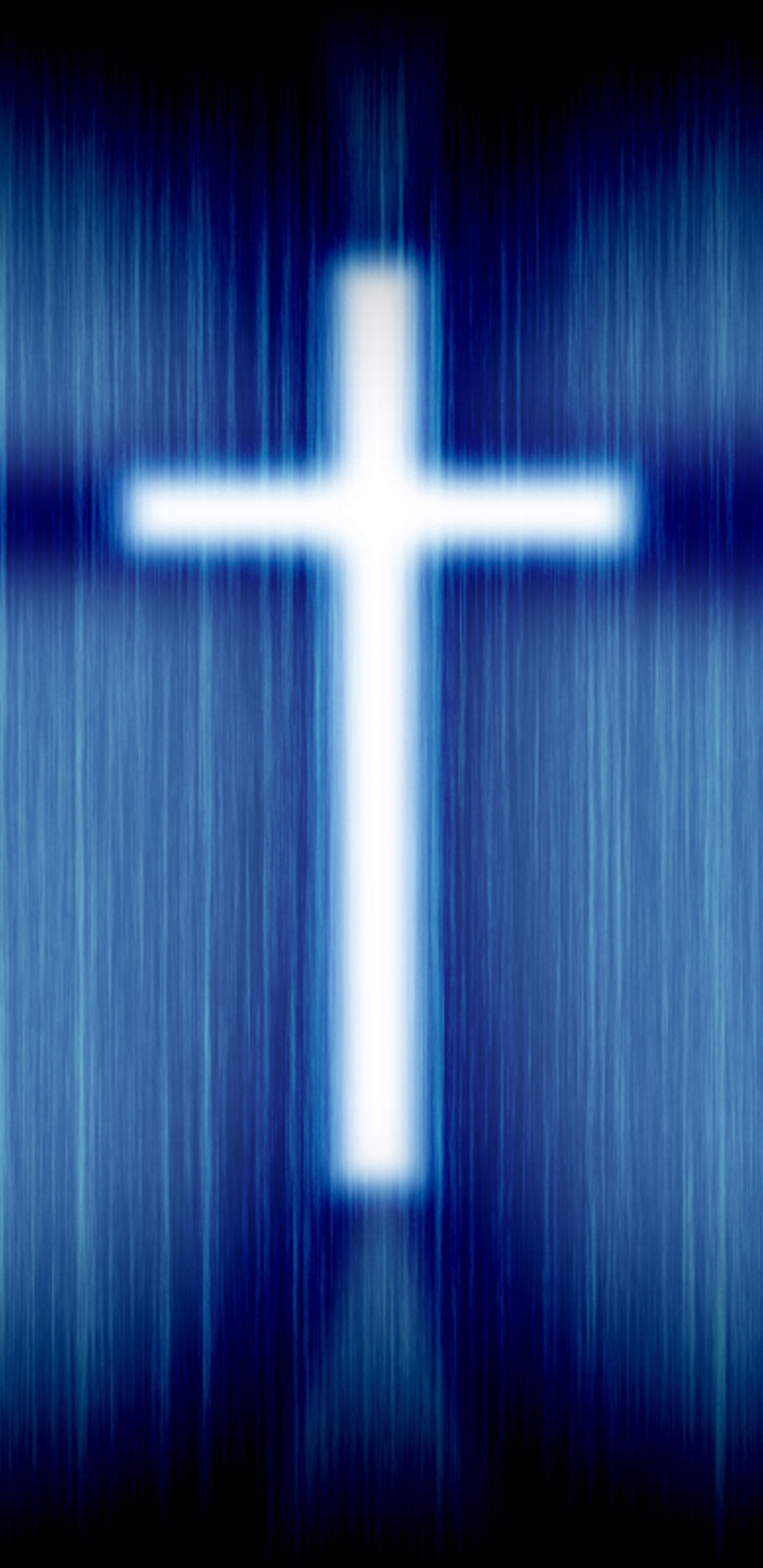 無料モバイル壁紙青い, クロス, 宗教的, キリスト教徒をダウンロードします。