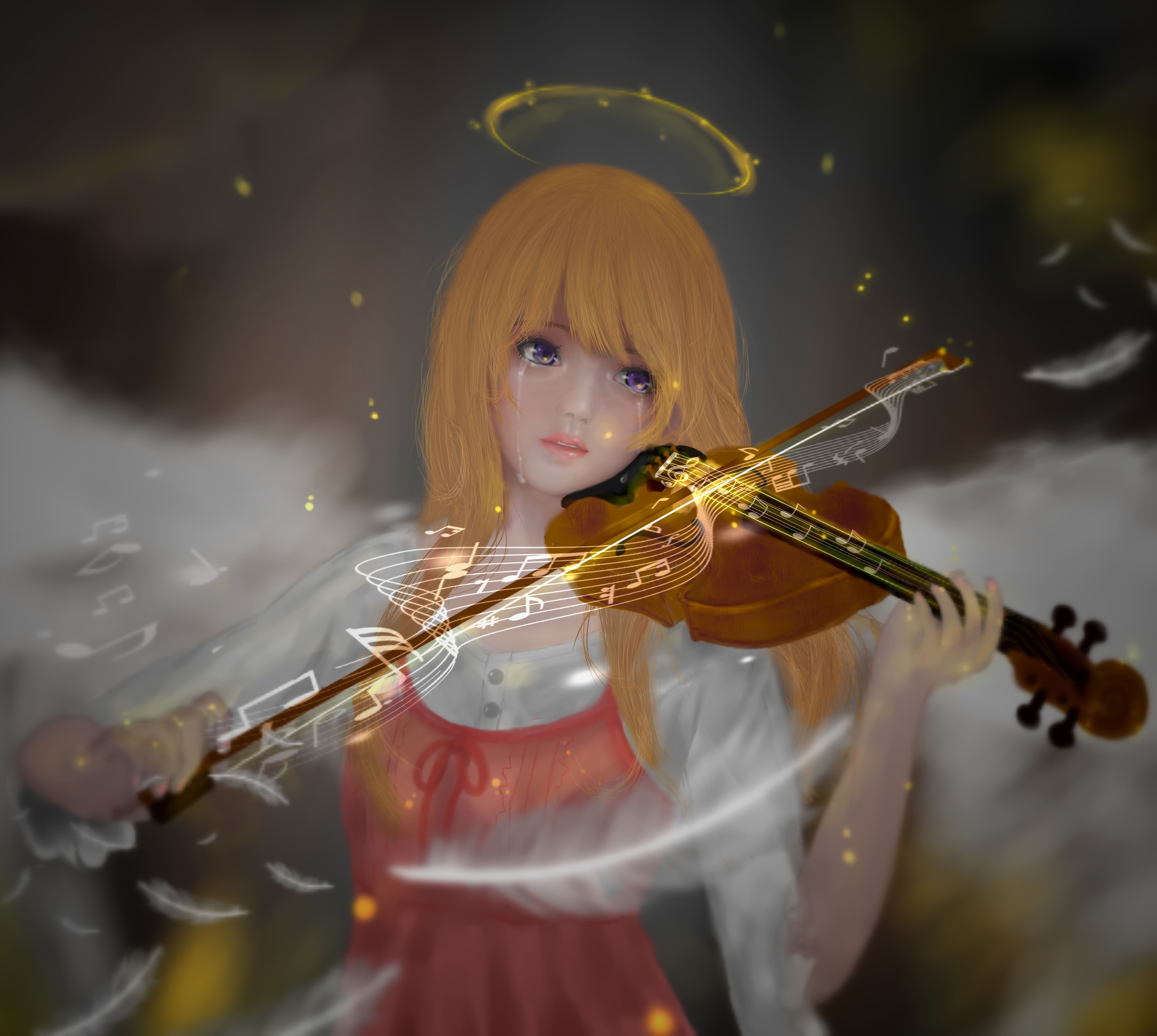 Descarga gratuita de fondo de pantalla para móvil de Animado, Kaori Miyazono, Shigatsu Wa Kimi No Uso.