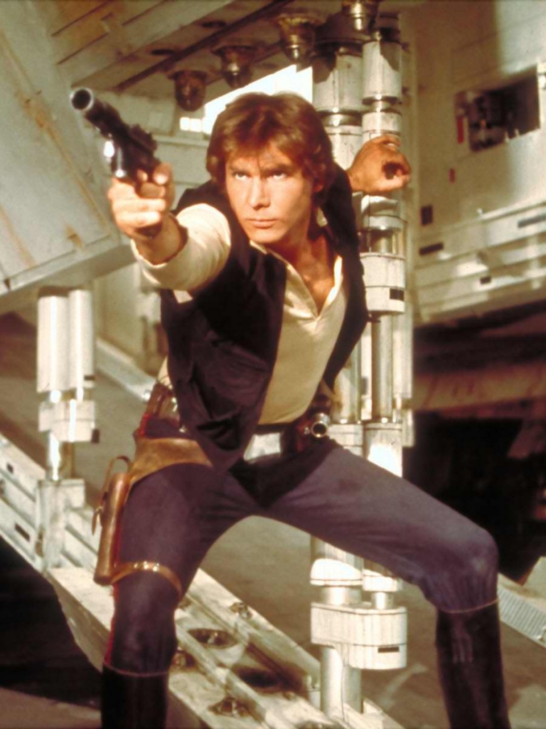 Download mobile wallpaper Star Wars, Movie, Han Solo for free.