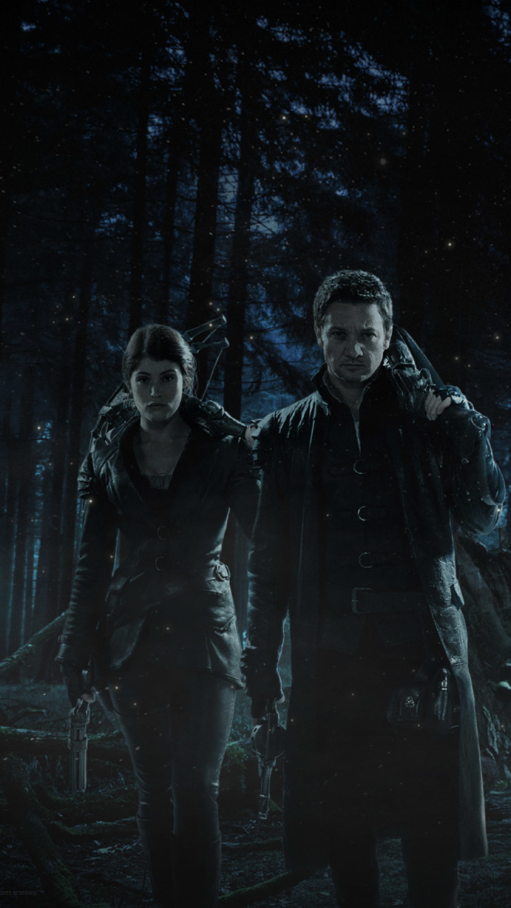 Download mobile wallpaper Movie, Gemma Arterton, Jeremy Renner, Hansel & Gretel: Witch Hunters for free.