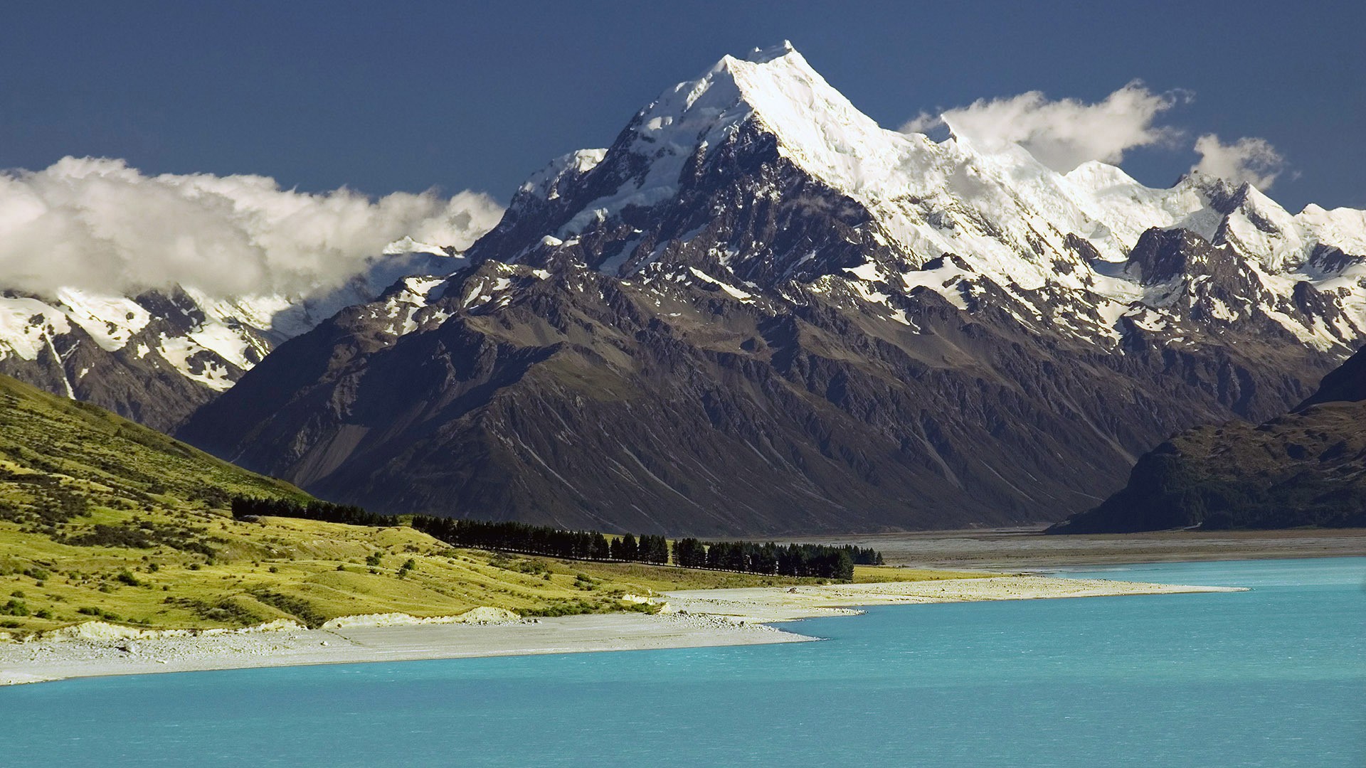 Free download wallpaper Landscape, Mountain, Lake, Earth, Cloud on your PC desktop