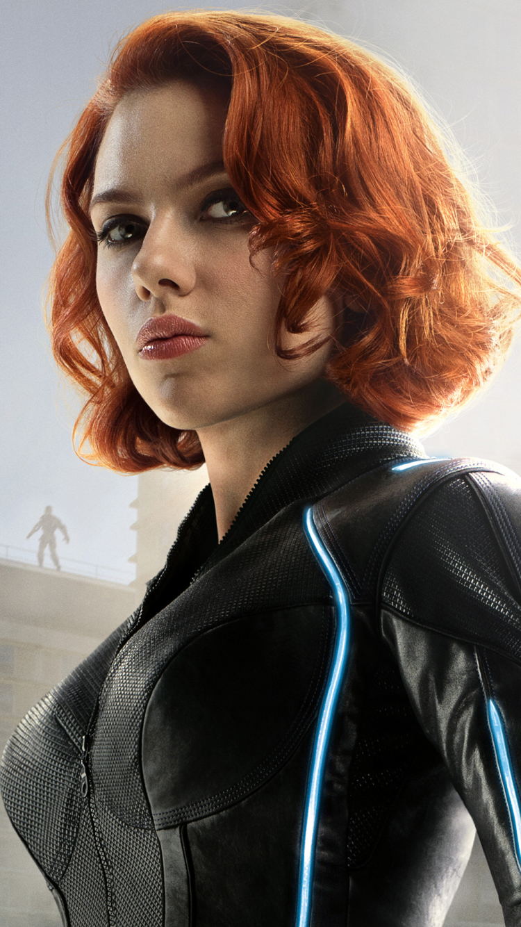 Handy-Wallpaper Scarlett Johansson, Filme, Rächer, Schwarze Witwe, Die Rächer, Avengers: Age Of Ultron kostenlos herunterladen.