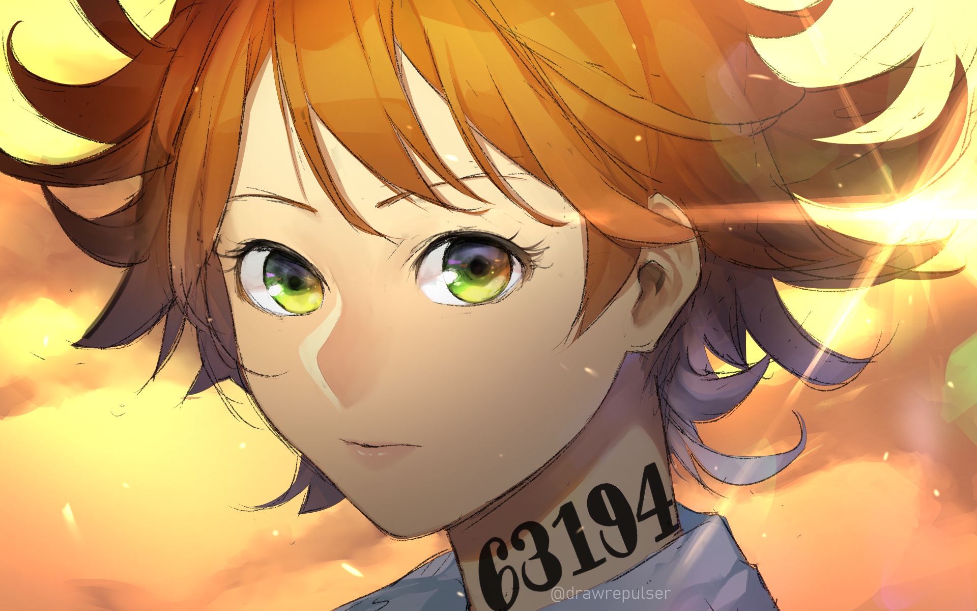 Laden Sie das Animes, Emma (Das Gelobte Nimmerland), The Promised Neverland-Bild kostenlos auf Ihren PC-Desktop herunter