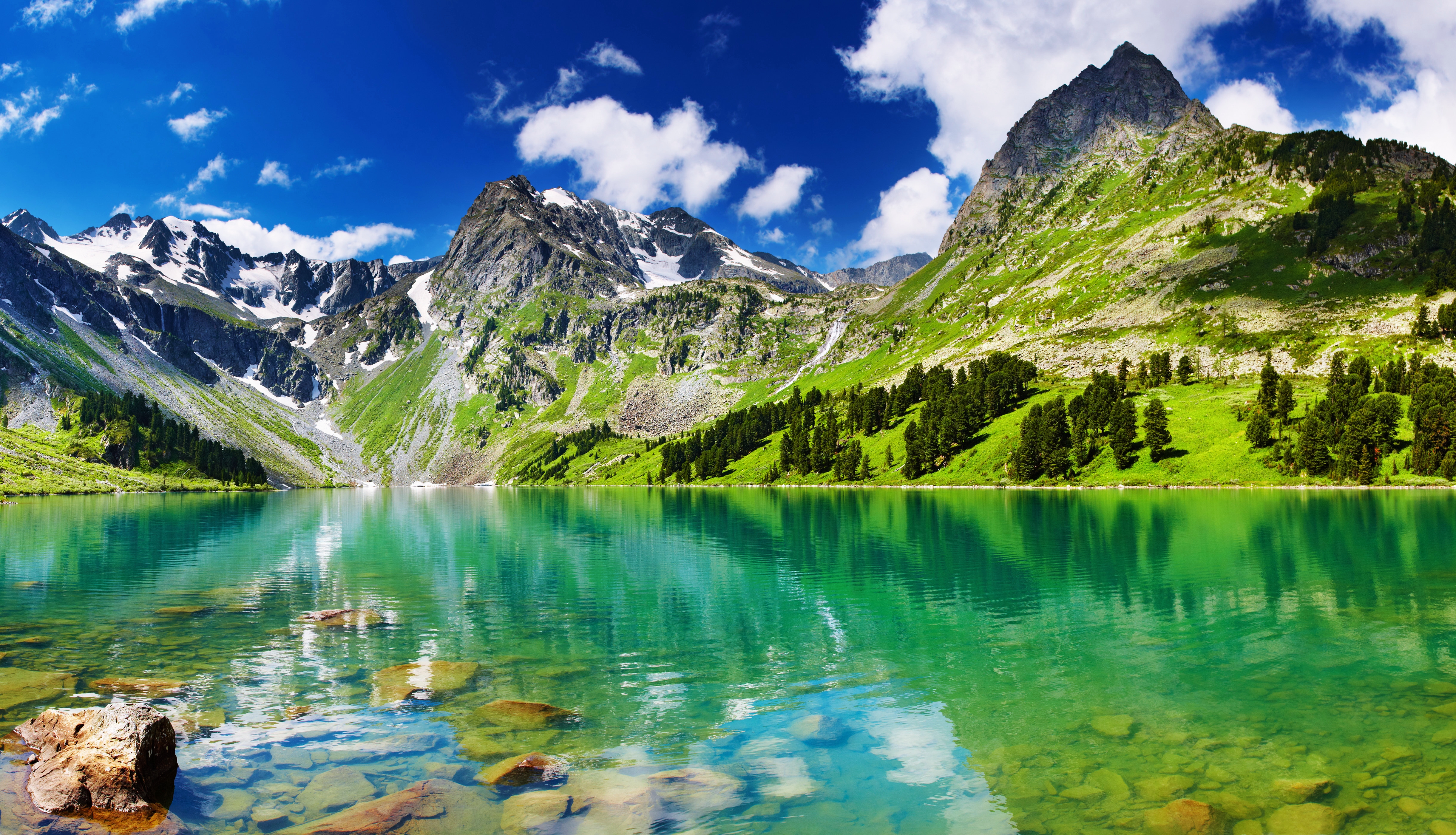 Download mobile wallpaper Lakes, Lake, Photography, Nature, Mountain, Sky, Landscape for free.