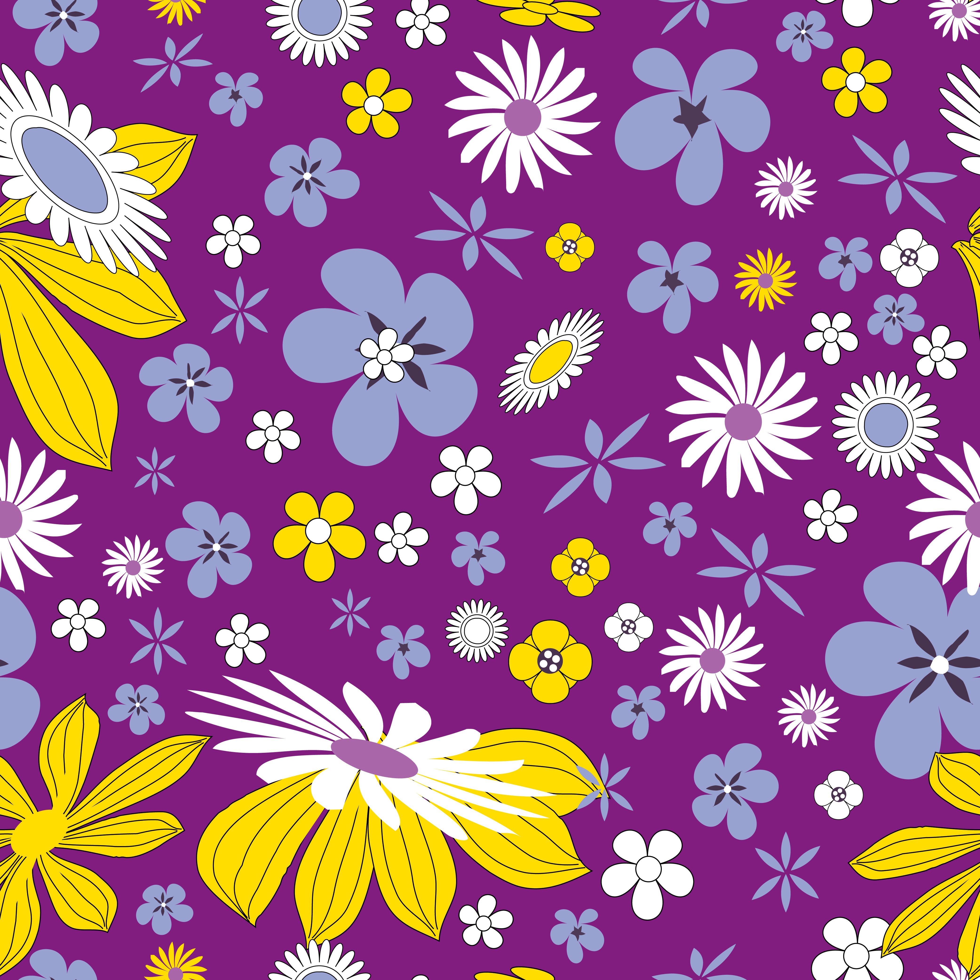 Handy-Wallpaper Sommer, Blumen, Texturen, Textur, Patterns kostenlos herunterladen.