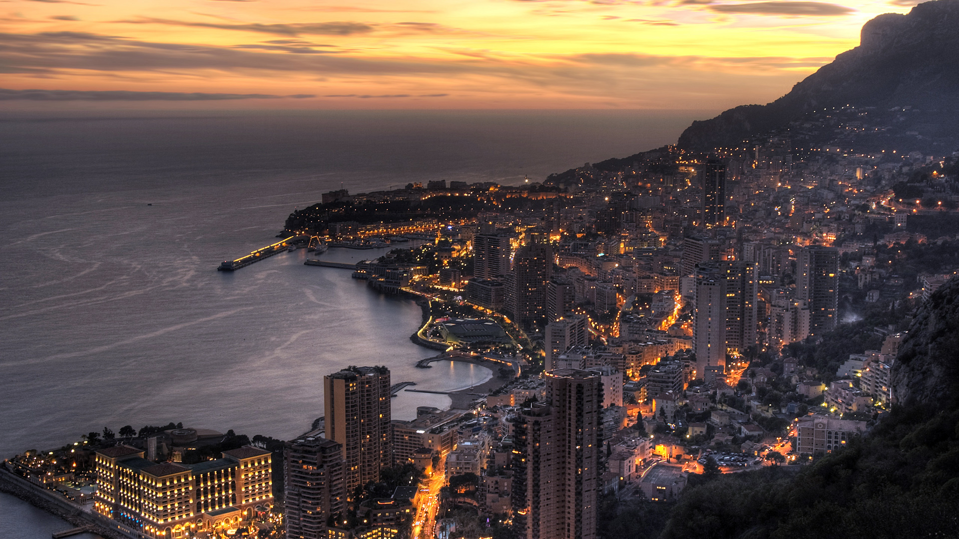 Скачать обои бесплатно Города, Монако, Сделано Человеком картинка на рабочий стол ПК