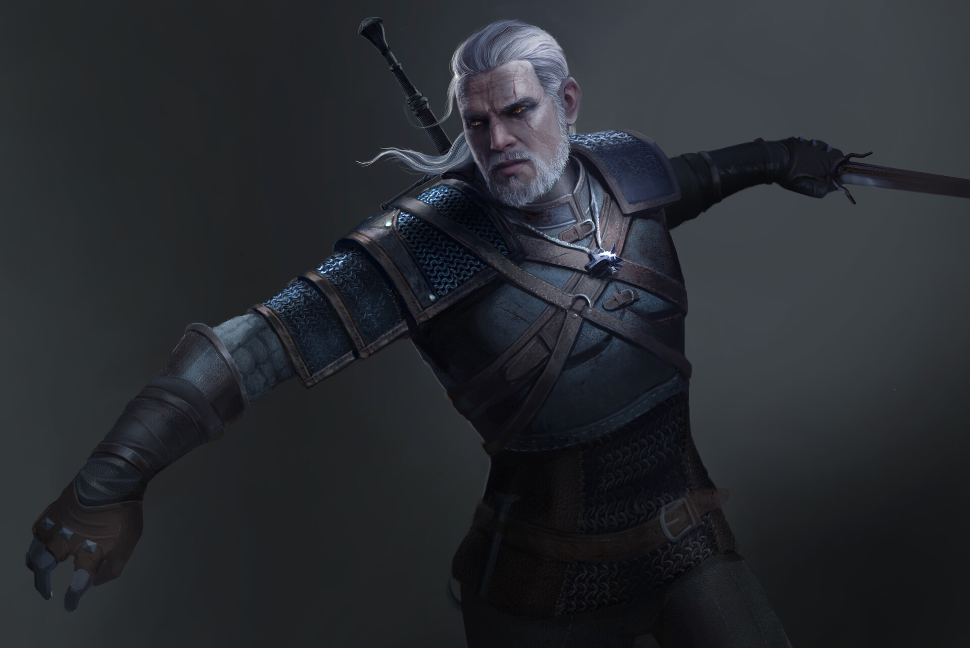 Baixar papel de parede para celular de Videogame, O Mago, Geralt De Rívia, Wiedzmin 3: Dziki Gon gratuito.