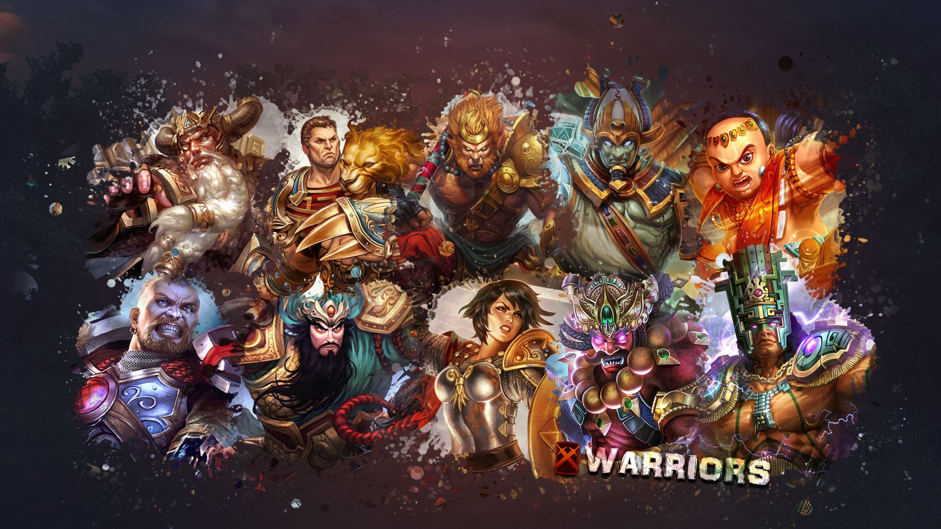 Download mobile wallpaper Warrior, Video Game, Smite for free.