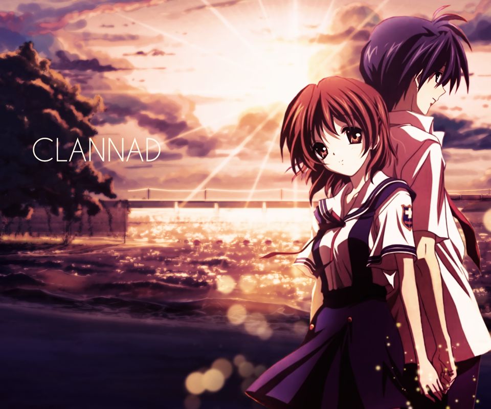 Free download wallpaper Anime, Clannad, Nagisa Furukawa, Tomoya Okazaki on your PC desktop