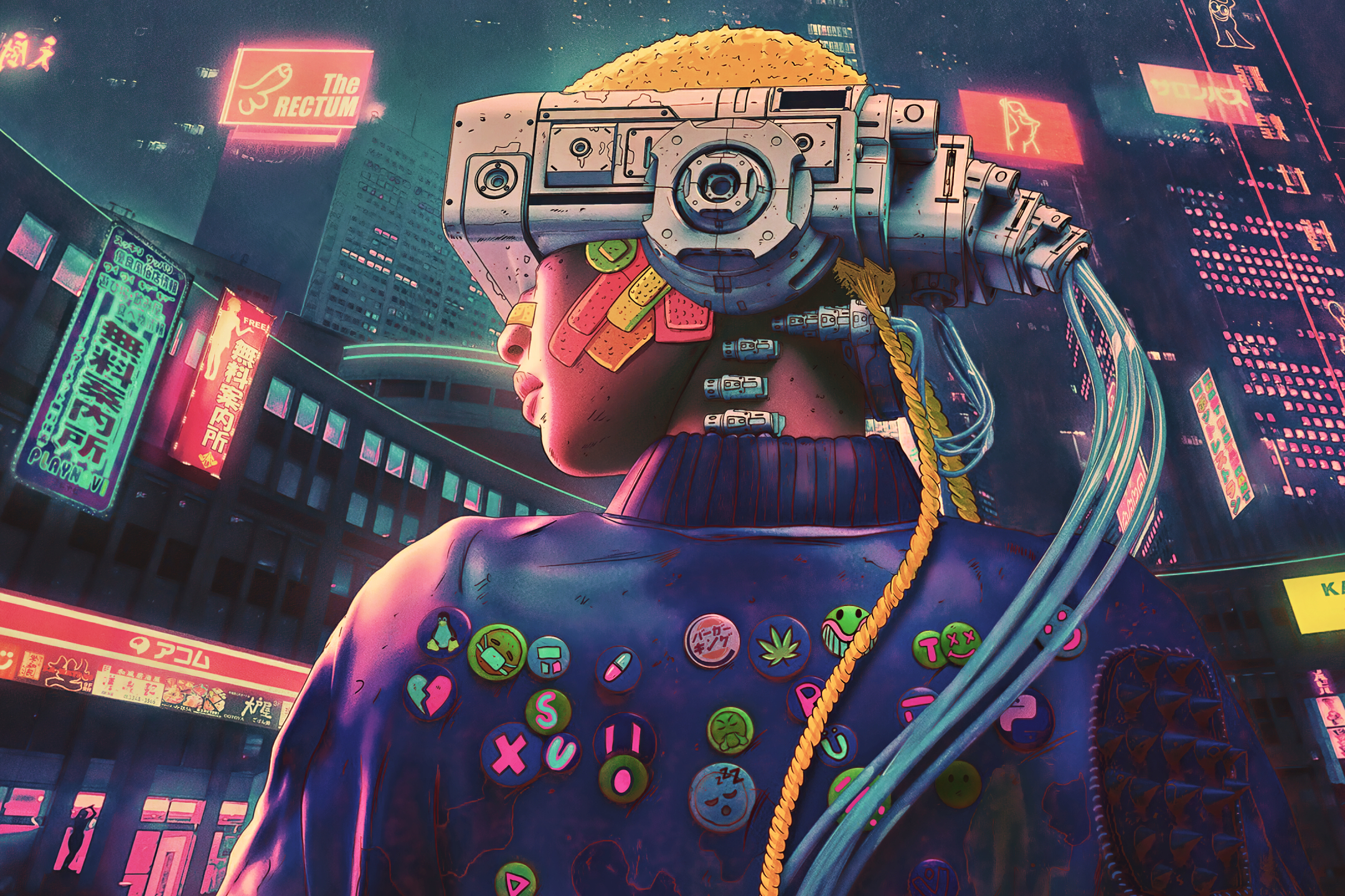 Baixar papel de parede para celular de Cyberpunk, Ficção Científica, Futurista, Futurístico gratuito.