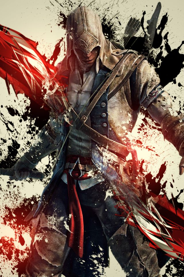 Handy-Wallpaper Krieger, Computerspiele, Assassin's Creed, Connor (Assassin's Creed), Assassin's Creed Iii kostenlos herunterladen.