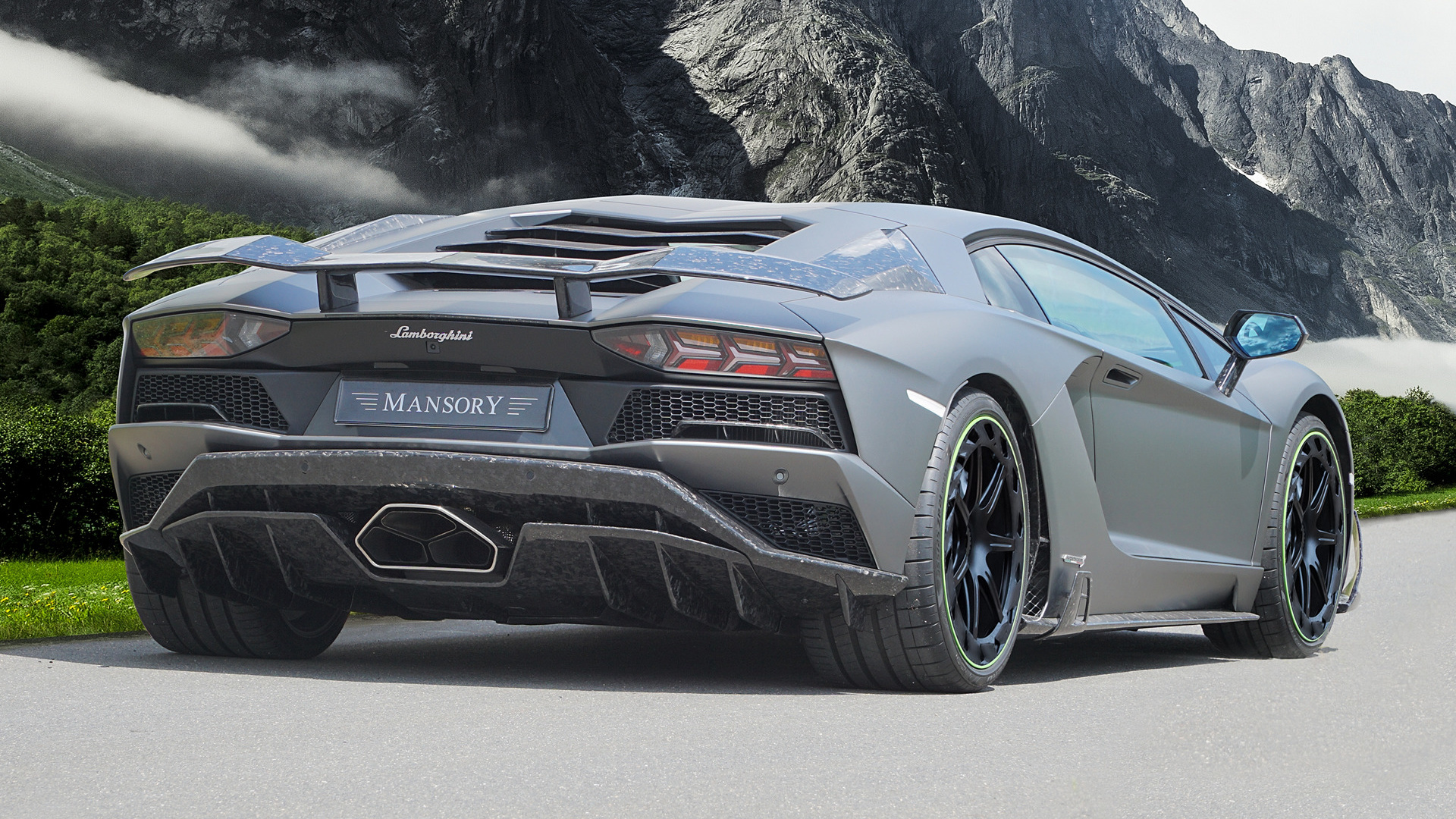 Melhores papéis de parede de Lamborghini Aventador S Da Mansory para tela do telefone