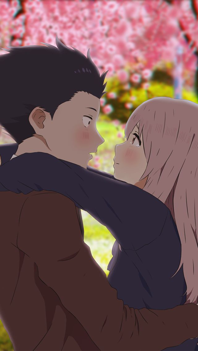 Descarga gratuita de fondo de pantalla para móvil de Animado, Shouko Nishimiya, Shouya Ishida, Koe No Katachi.