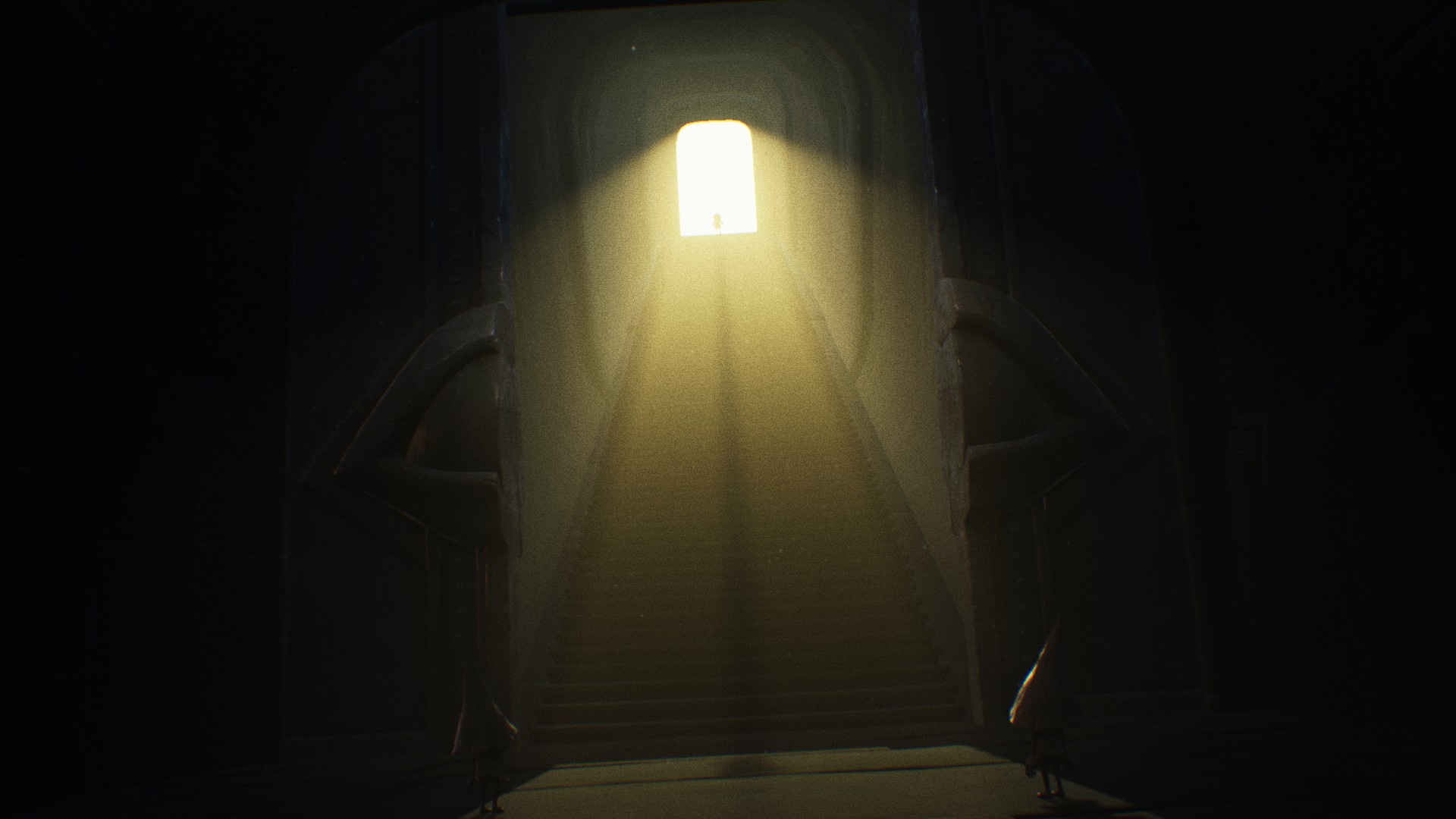little nightmares, video game, stairs