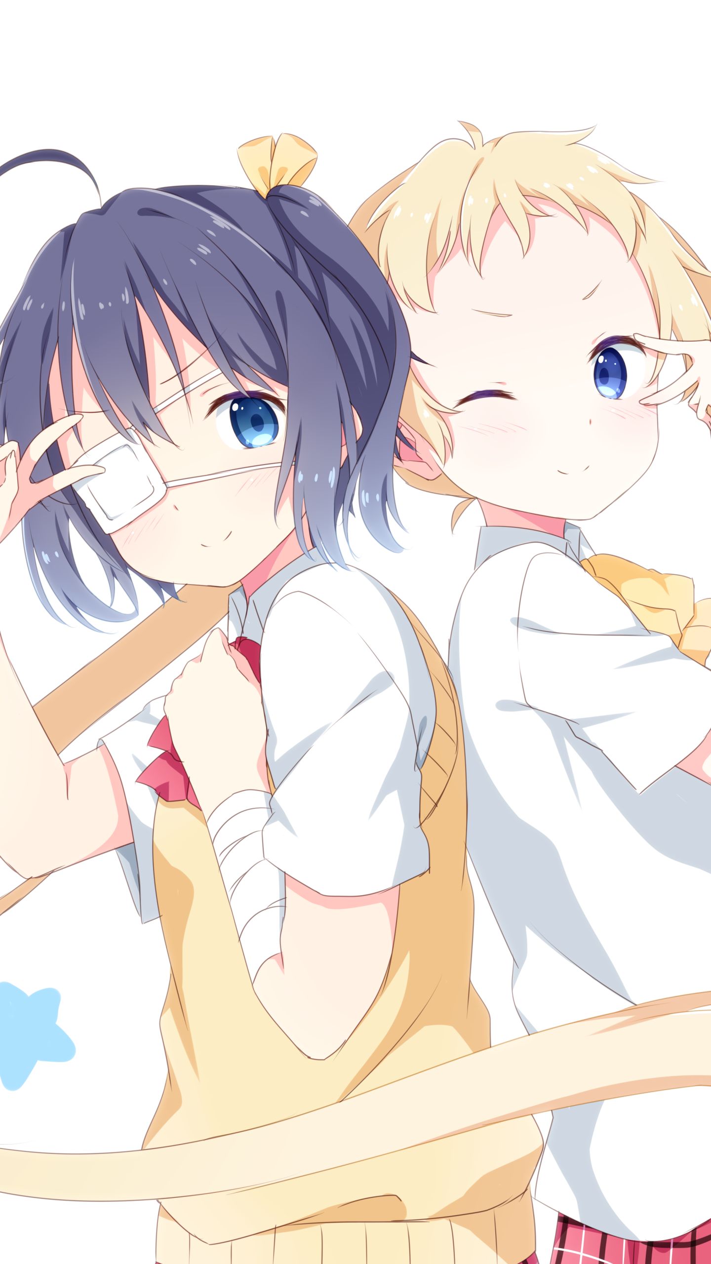 Download mobile wallpaper Anime, Rikka Takanashi, Love Chunibyo & Other Delusions, Sanae Dekomori for free.