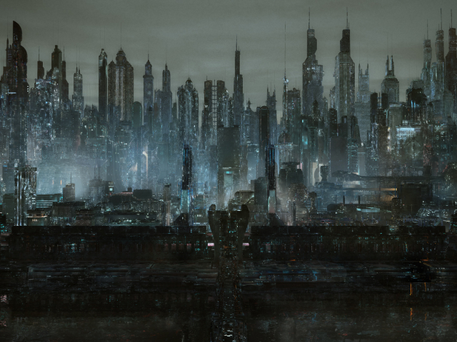 Download mobile wallpaper City, Sci Fi, Futuristic for free.