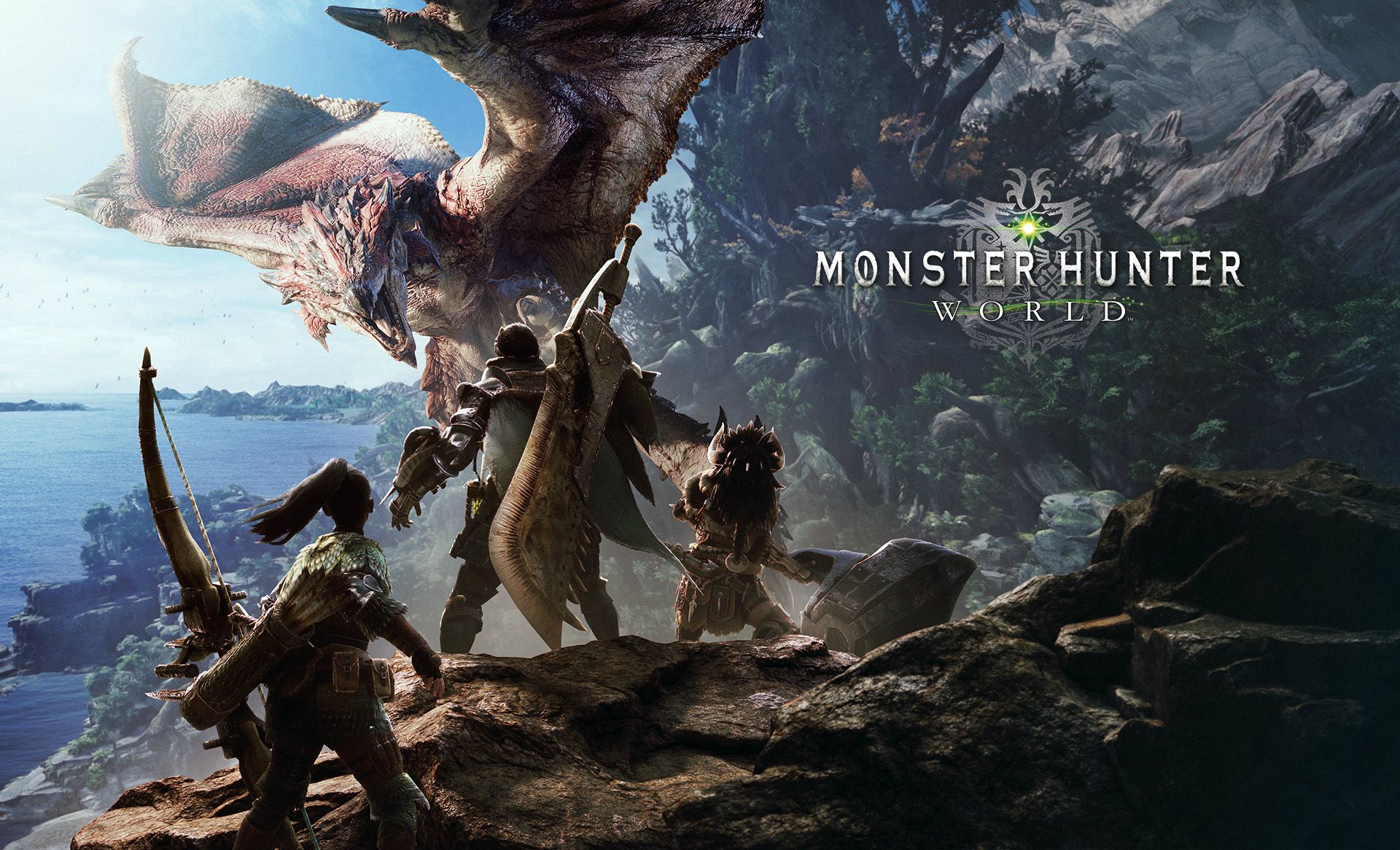 870590 télécharger le fond d'écran monster hunter: world, jeux vidéo, rathalos (chasseur de monstres) - économiseurs d'écran et images gratuitement