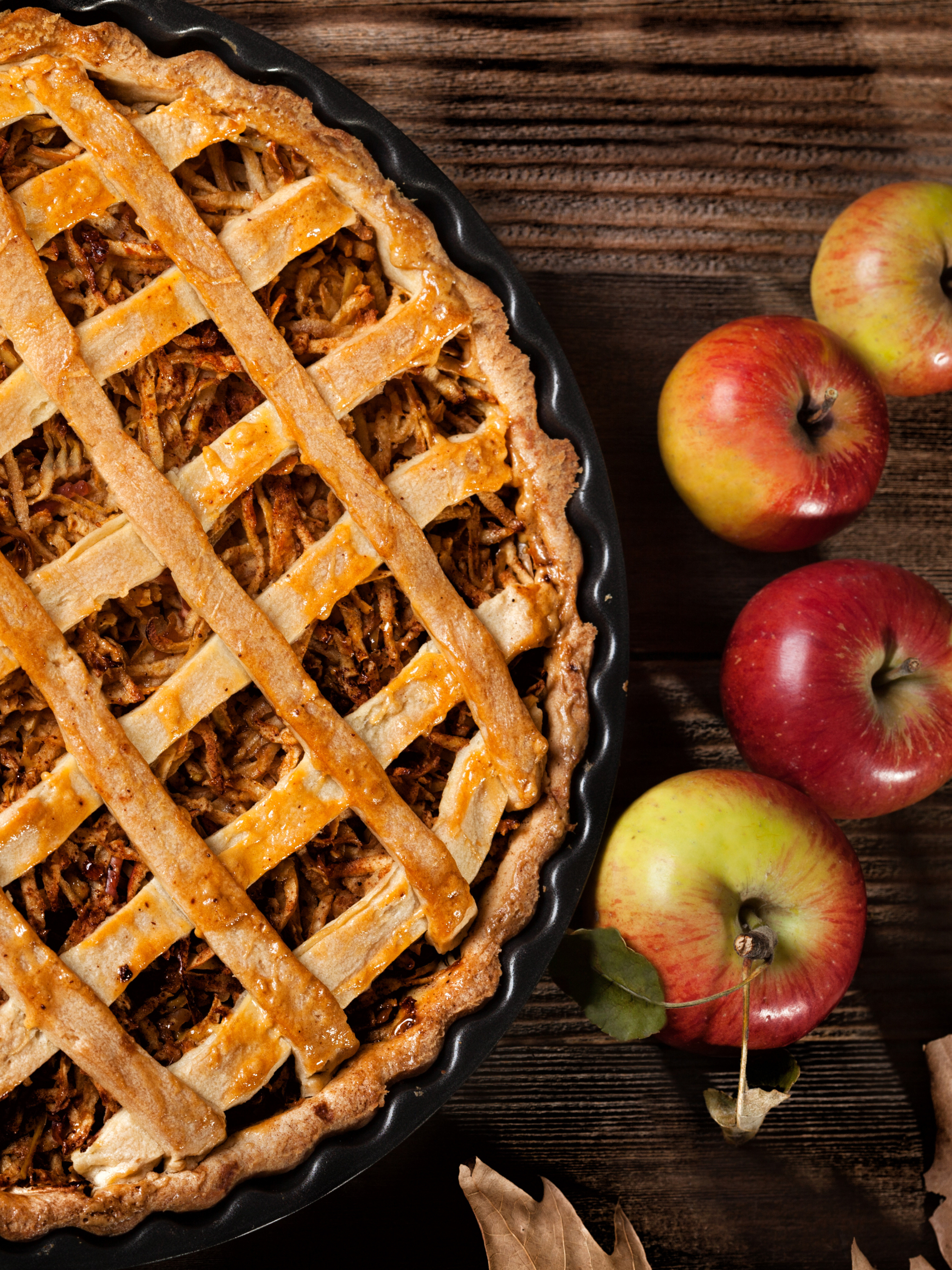 Download mobile wallpaper Food, Apple, Still Life, Fruit, Baking, Pie for free.